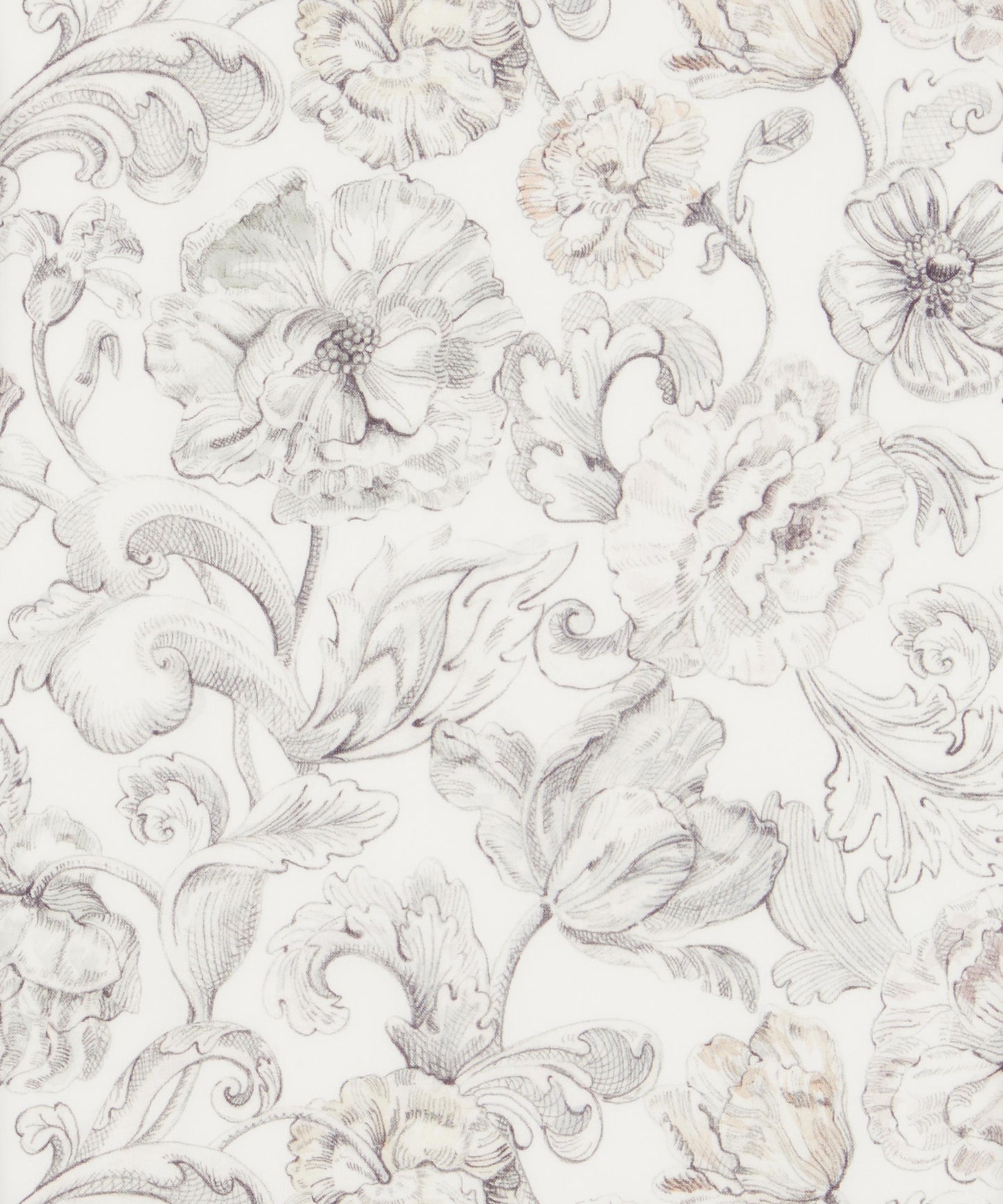 Alexander Marble Tana Lawn™ Cotton Fabric - Gray - Liberty