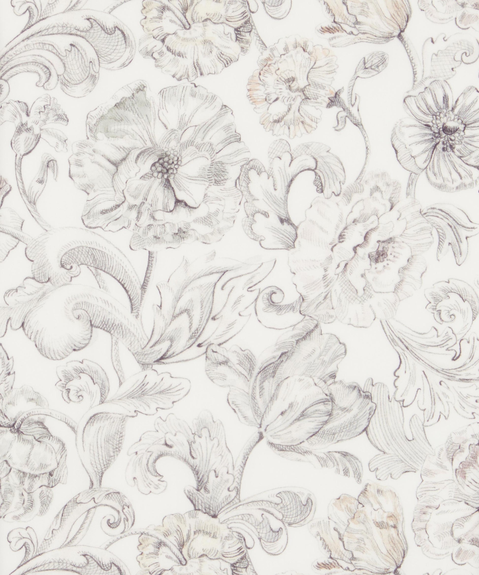 Alexander Marble Tana Lawn™ Cotton Fabric - Gray - Liberty