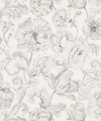 Alexander Marble Tana Lawn™ Cotton Fabric - Gray - Liberty