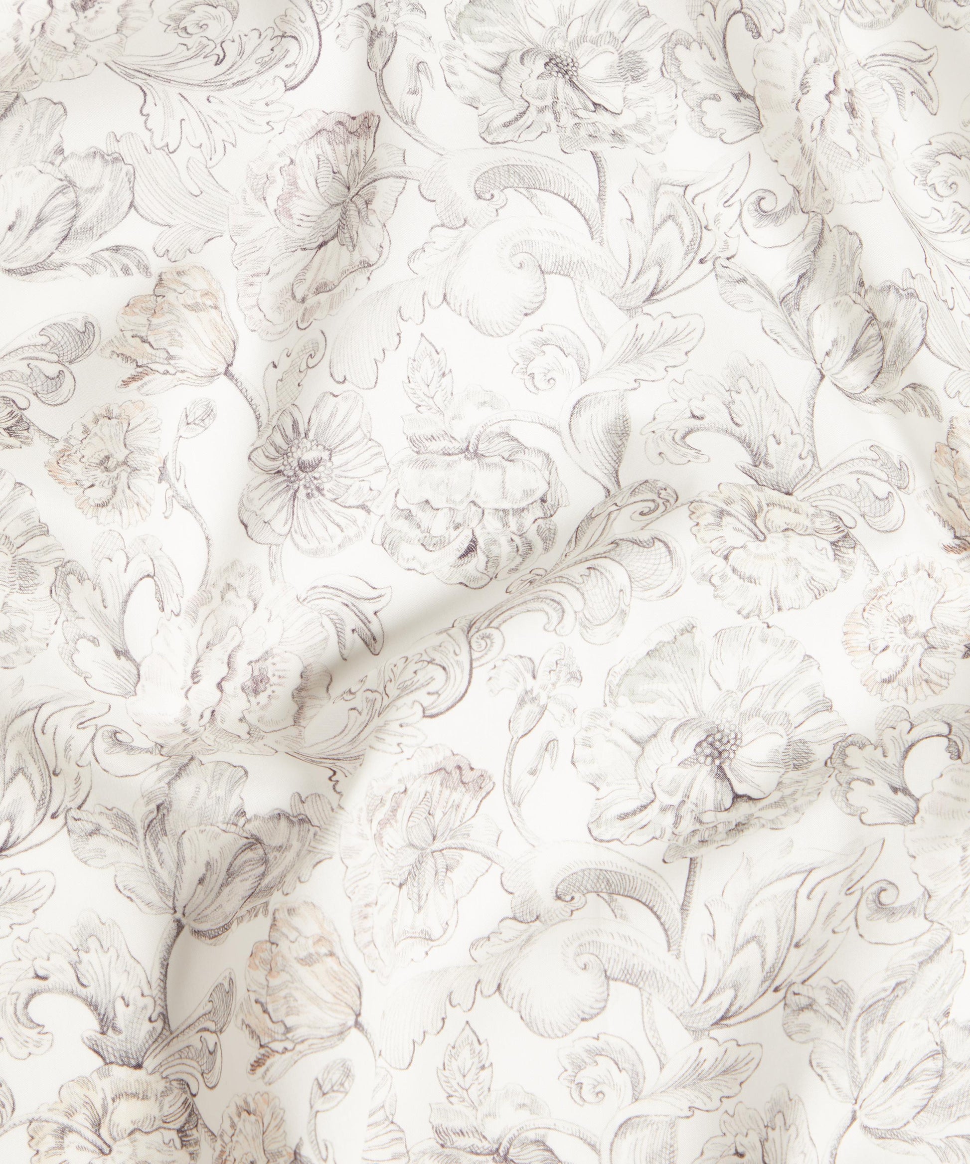 Alexander Marble Tana Lawn™ Cotton Fabric - Gray - Liberty