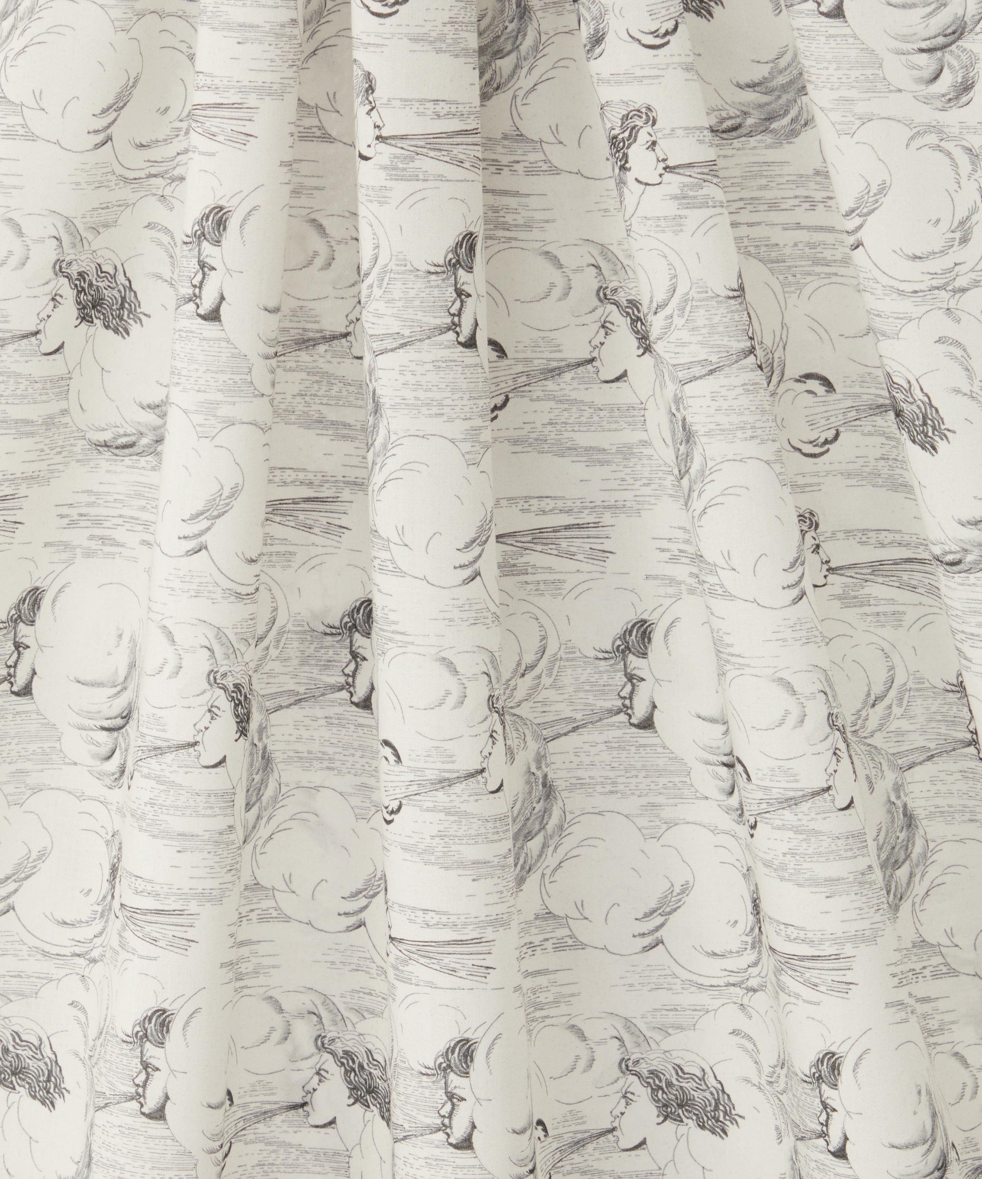 Zephyr Tana Lawn™ Cotton Fabric - Gray - Liberty
