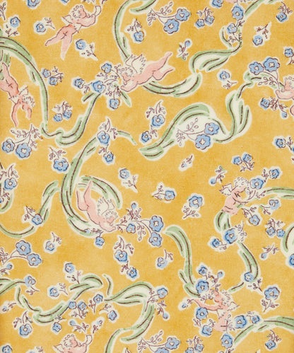 Love Grandma Lyn Tana Lawn™ Cotton Fabric - Gold - Liberty