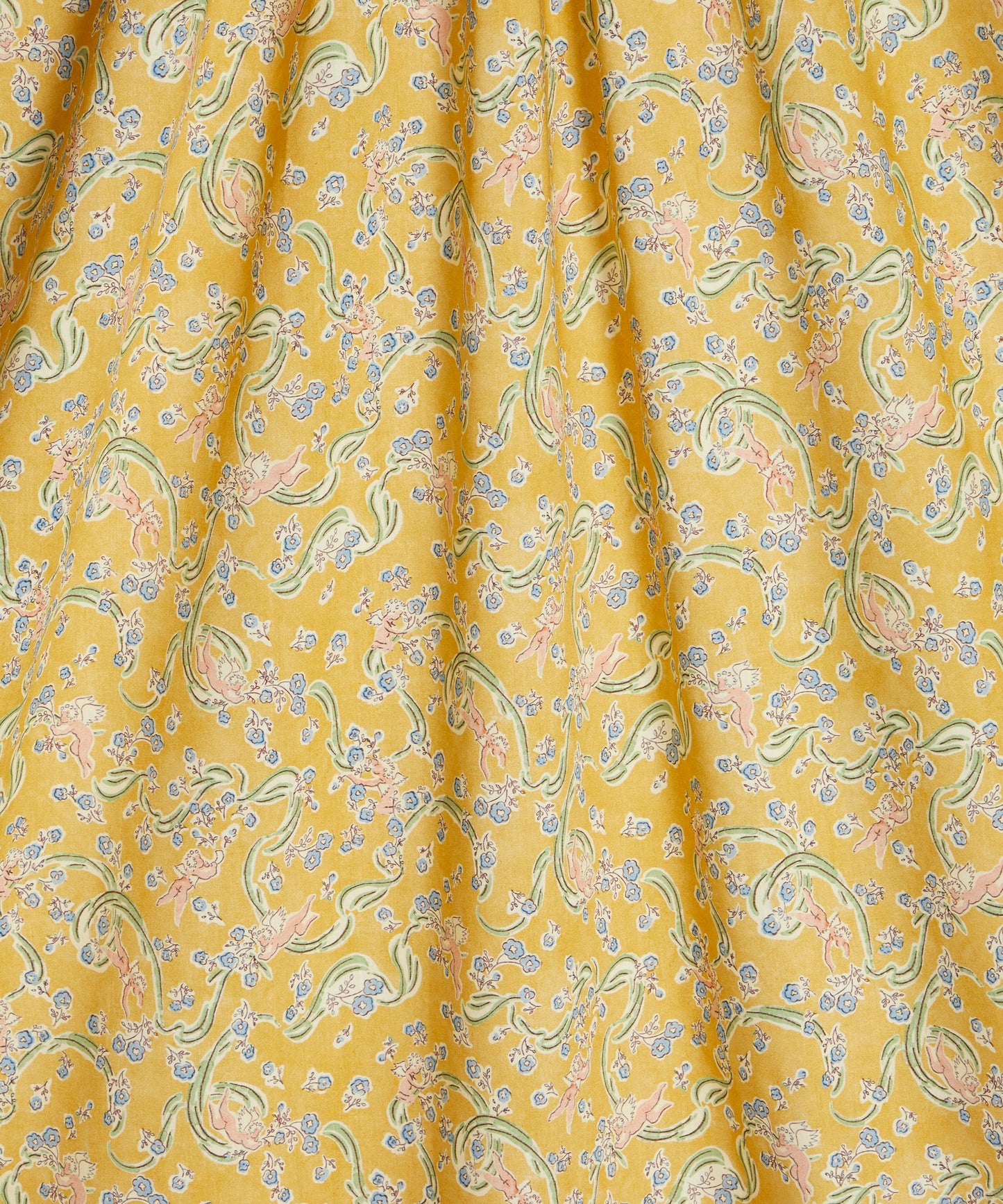Love Grandma Lyn Tana Lawn™ Cotton Fabric - Gold - Liberty
