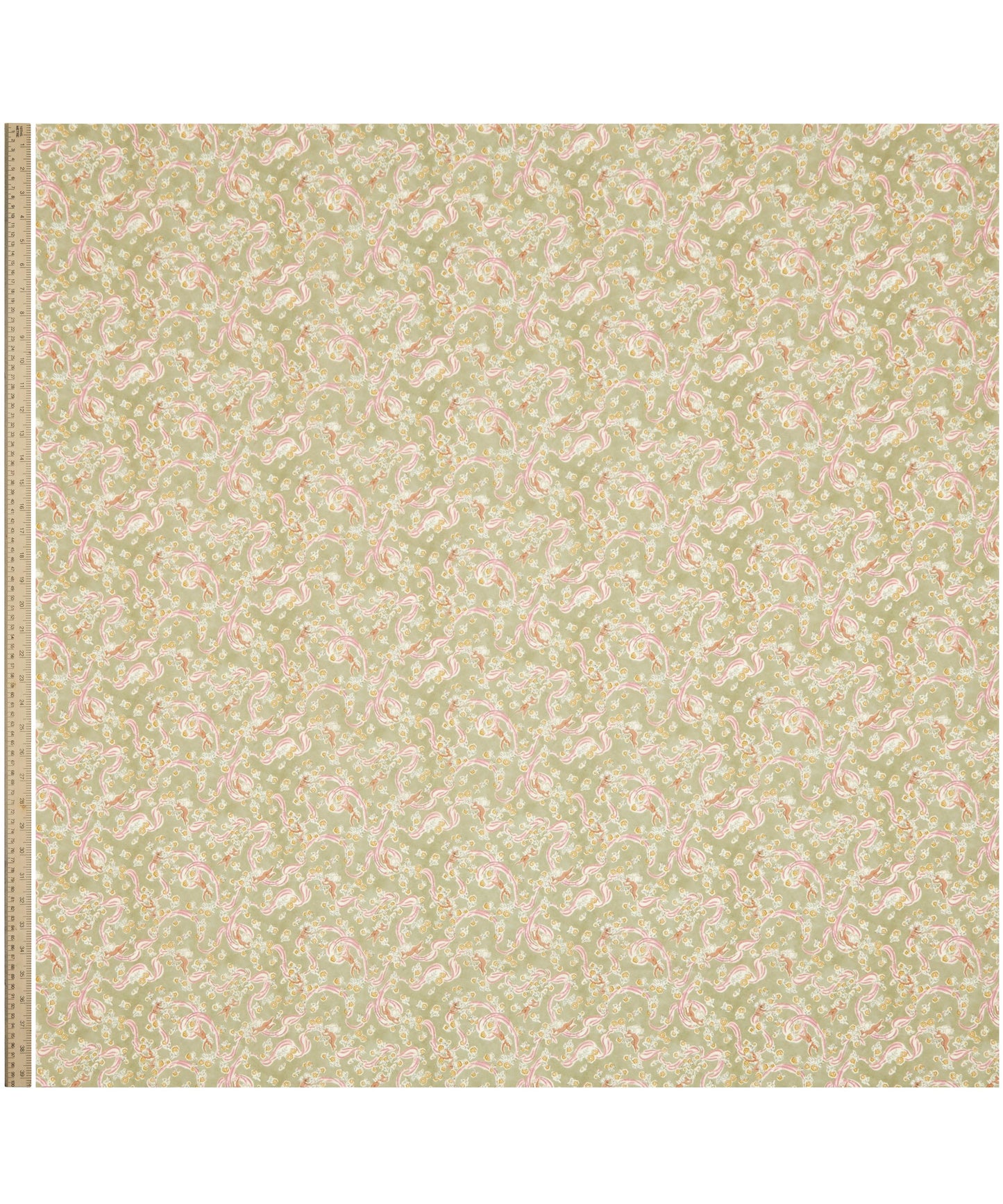 Love Grandma Lyn Tana Lawn™ Cotton Fabric - Green - Liberty