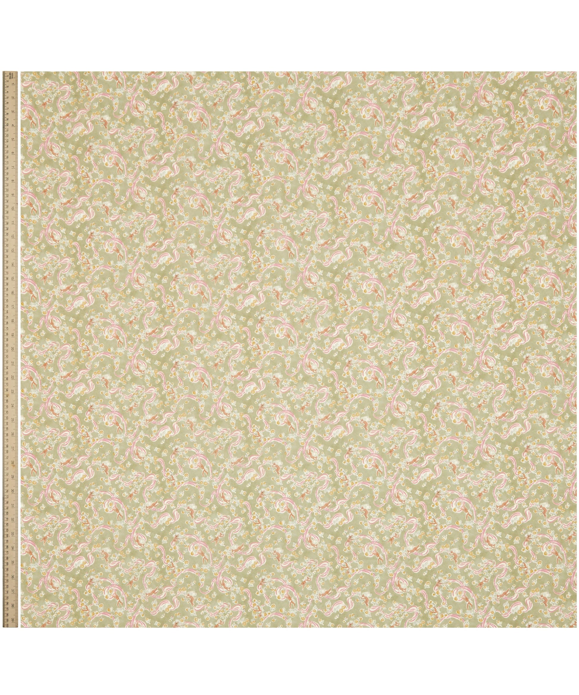 Love Grandma Lyn Tana Lawn™ Cotton Fabric - Green - Liberty