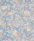 Love Grandma Lyn Tana Lawn™ Cotton Fabric - Blue - Liberty