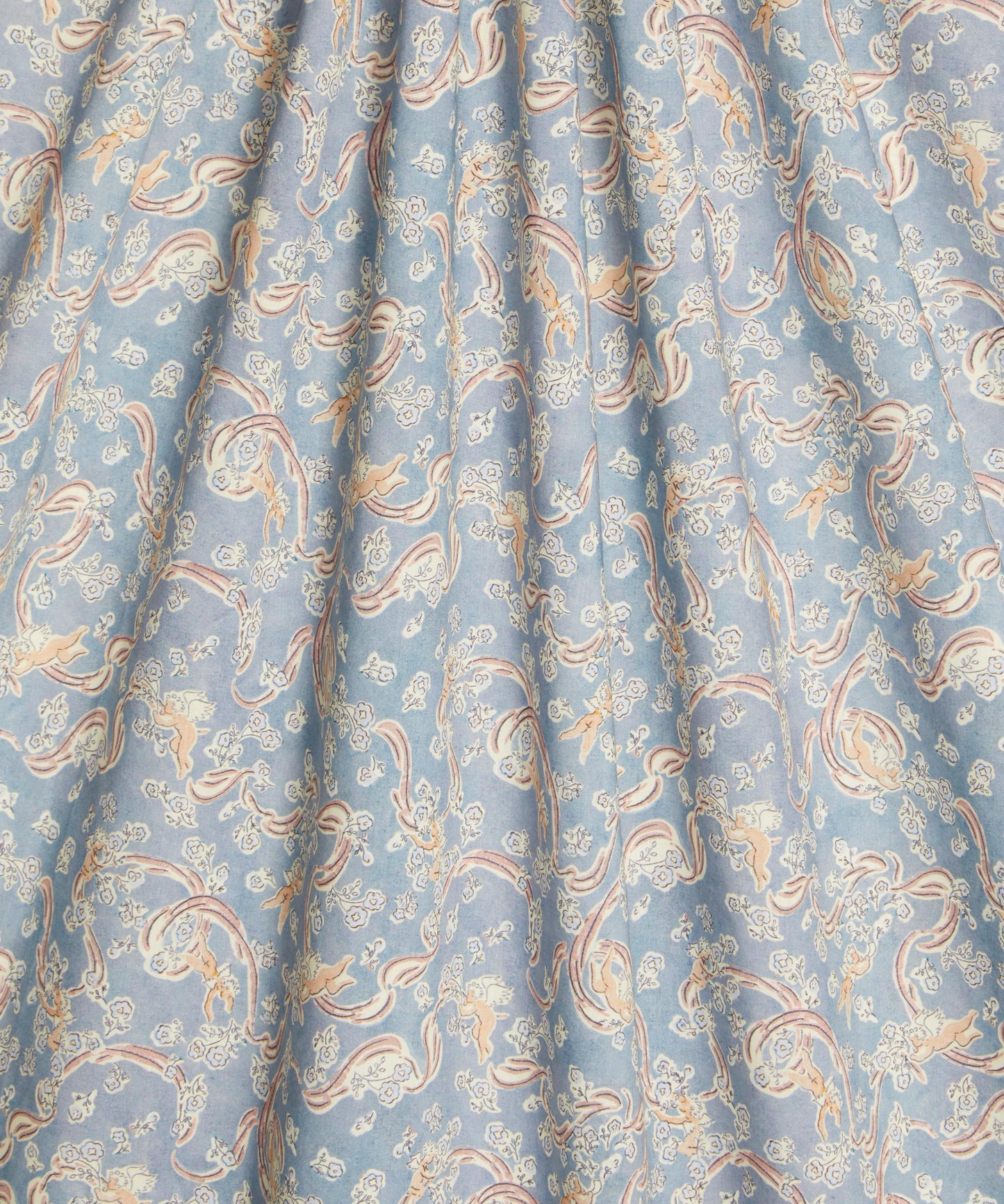 Love Grandma Lyn Tana Lawn™ Cotton Fabric - Blue - Liberty