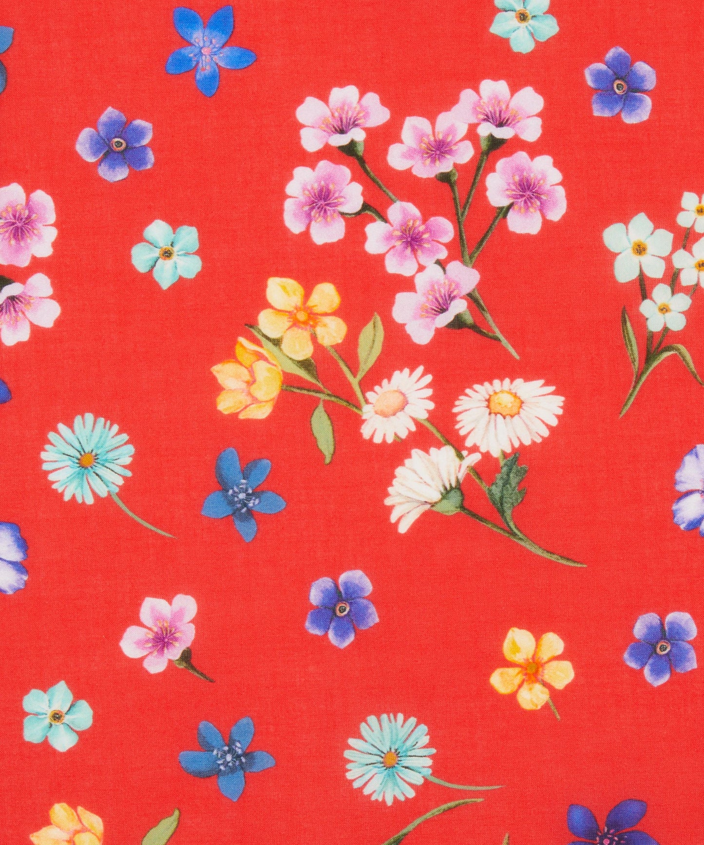 Flora Primavera Tana Lawn™ Cotton Fabric - Orange - Liberty