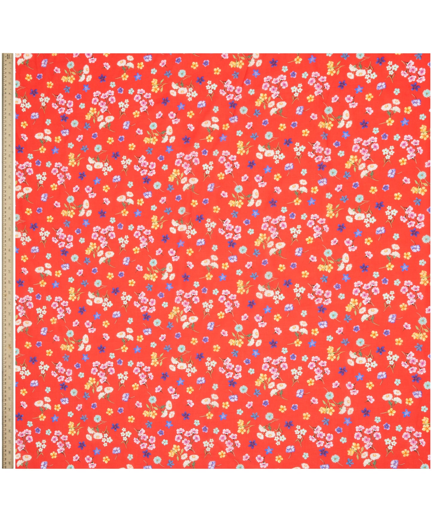 Flora Primavera Tana Lawn™ Cotton Fabric - Orange - Liberty