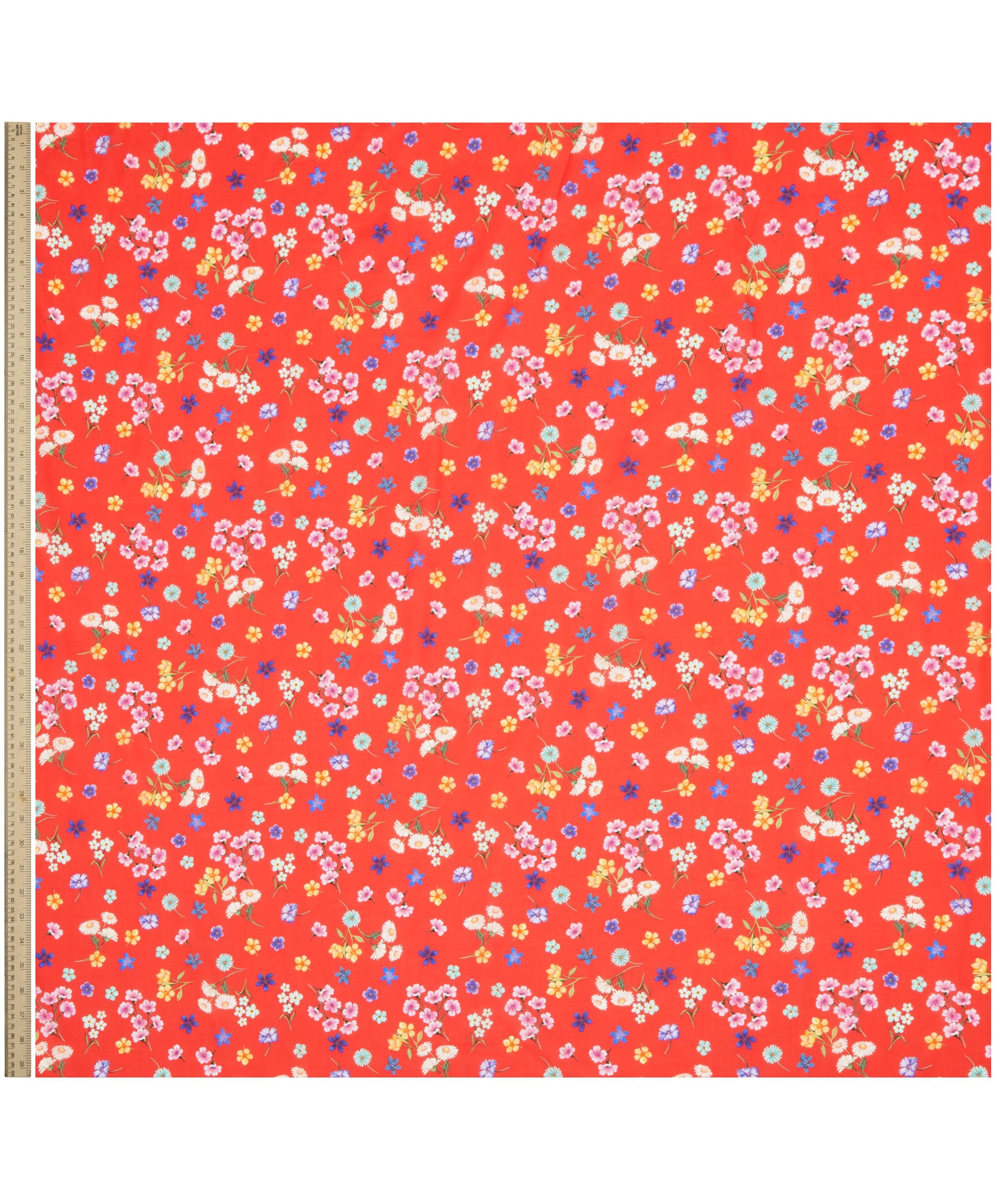 Flora Primavera Tana Lawn™ Cotton Fabric - Orange - Liberty