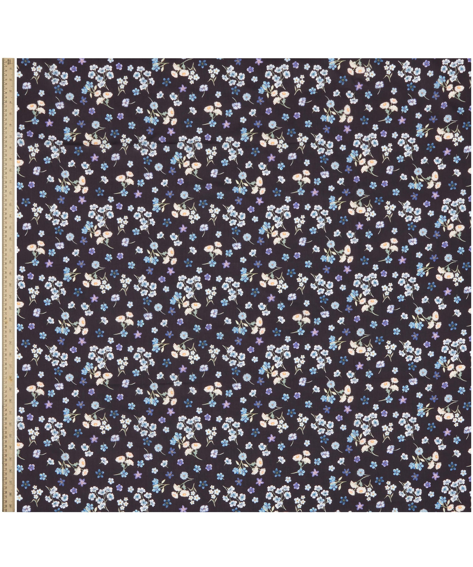 Flora Primavera Tana Lawn™ Cotton Fabric - Blue - Liberty