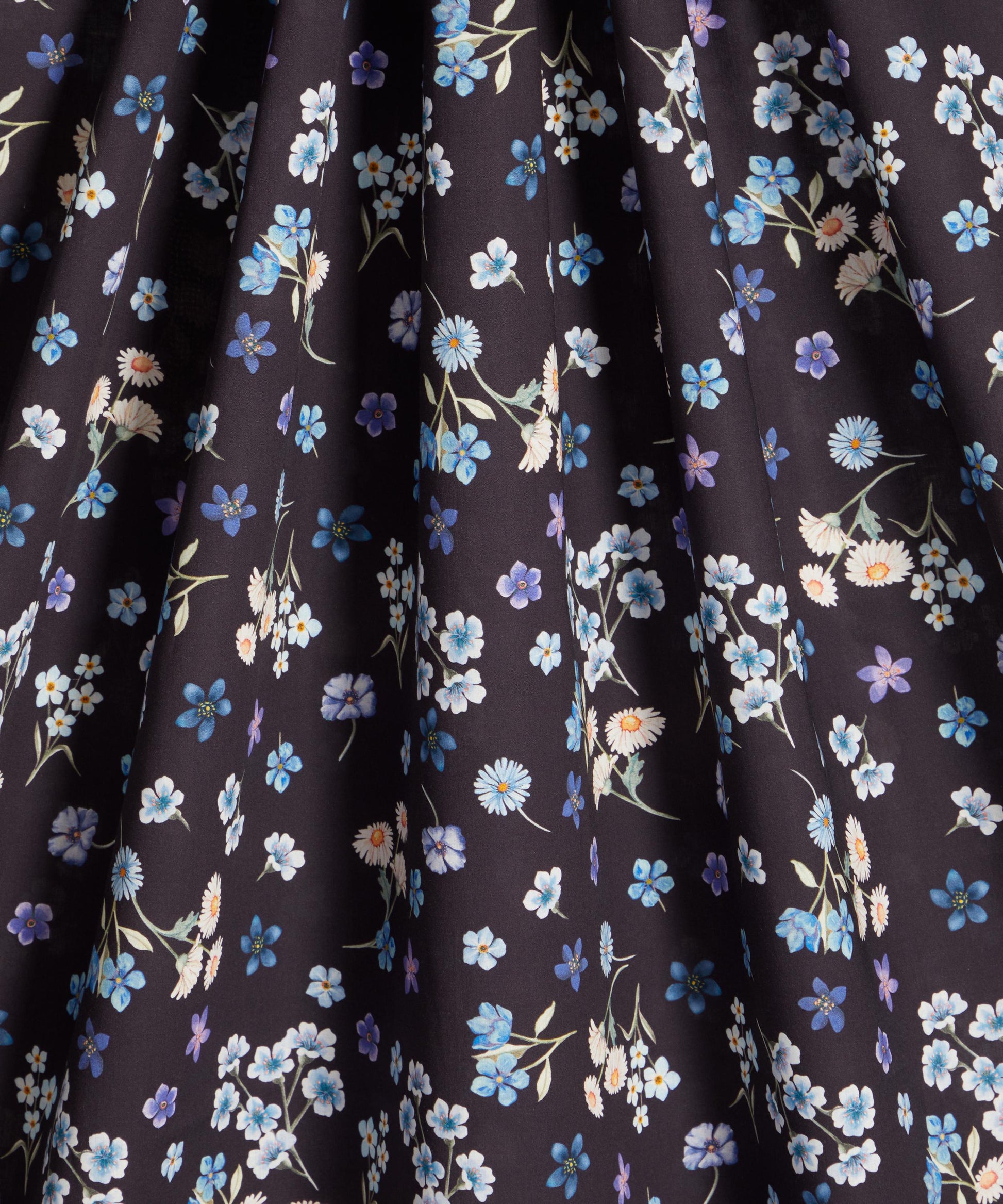 Flora Primavera Tana Lawn™ Cotton Fabric - Blue - Liberty