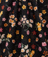 Flora Primavera Tana Lawn™ Cotton Fabric - Black - Liberty