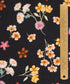 Flora Primavera Tana Lawn™ Cotton Fabric - Black - Liberty