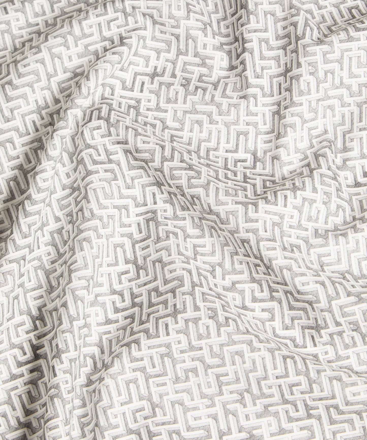 Mino’s Maze Tana Lawn™ Cotton Fabric - Gray - Liberty