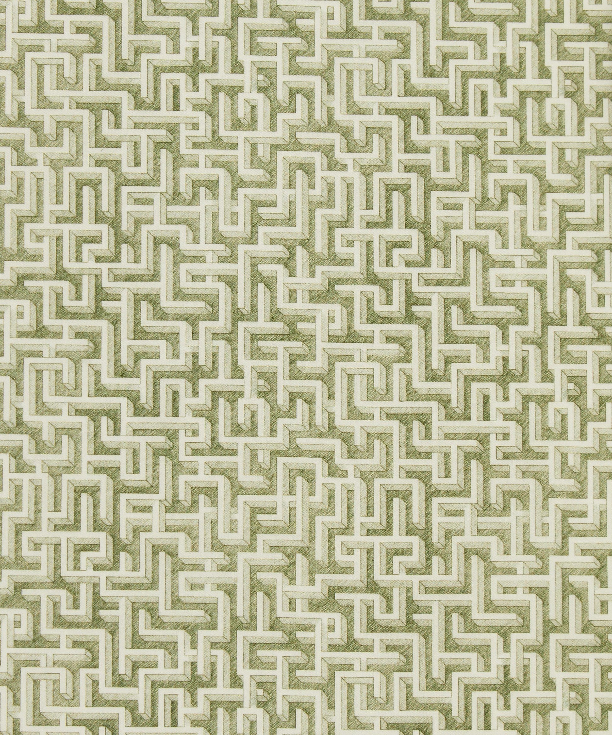 Mino’s Maze Tana Lawn™ Cotton Fabric - Green - Liberty