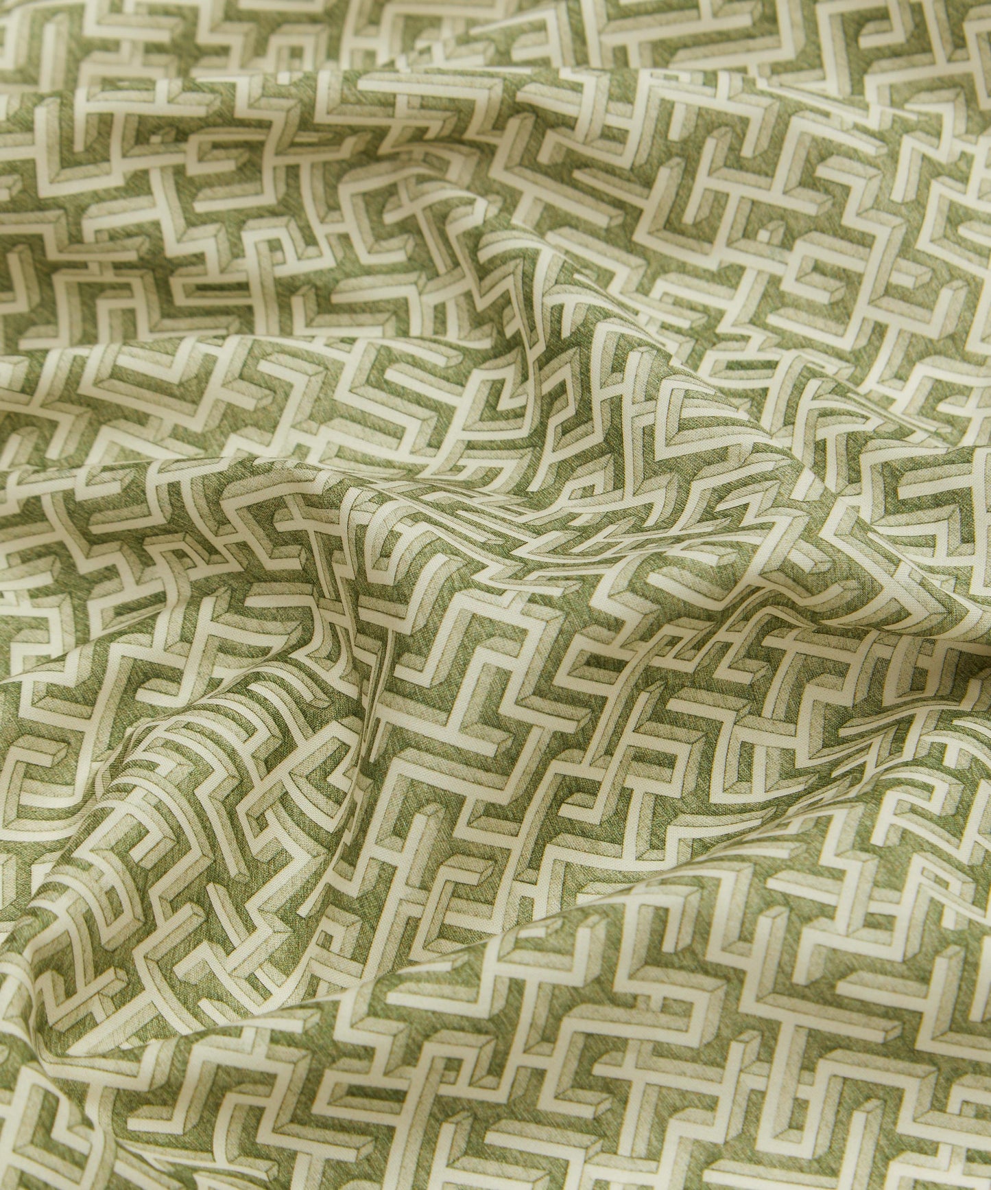 Mino’s Maze Tana Lawn™ Cotton Fabric - Green - Liberty