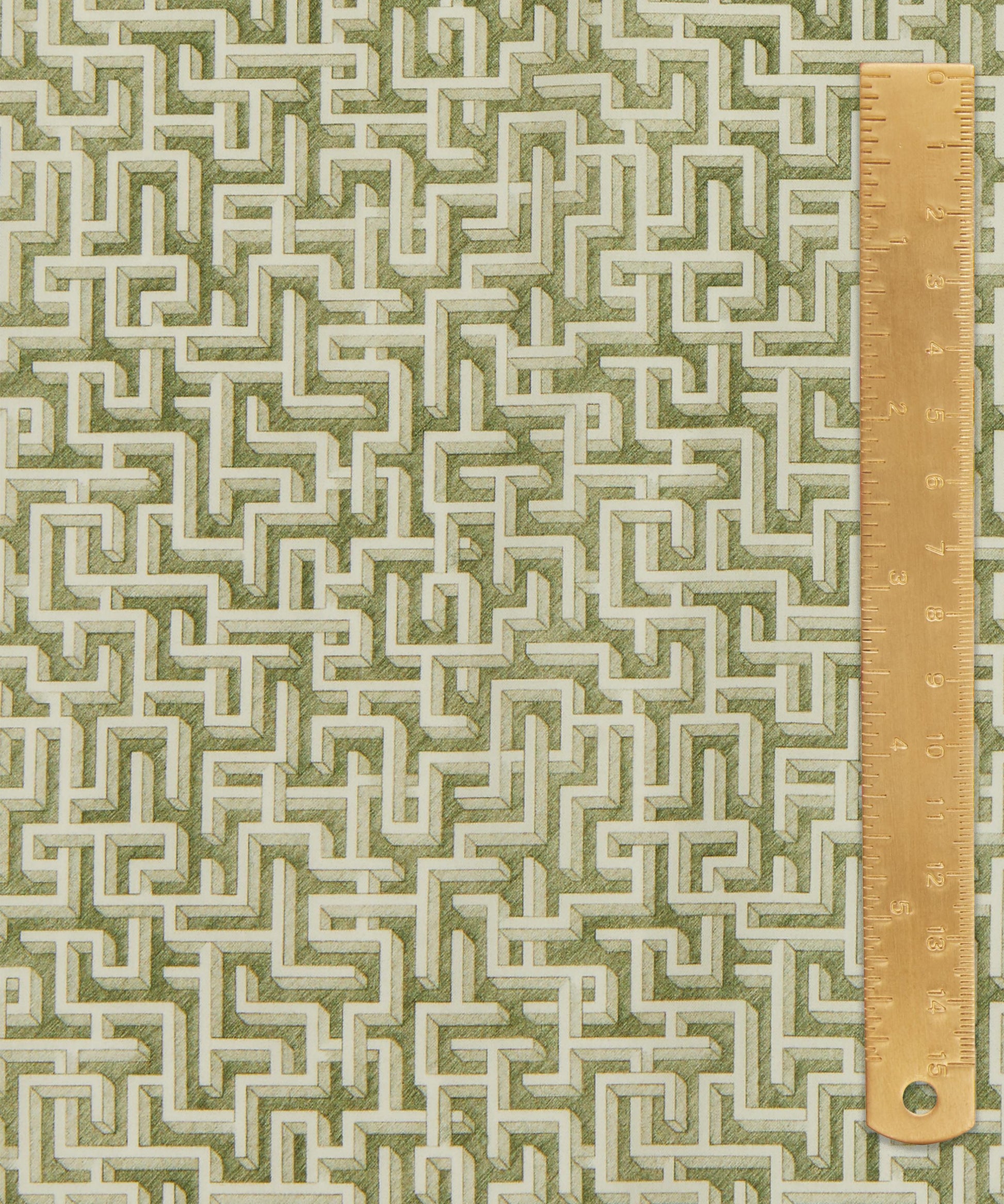 Mino’s Maze Tana Lawn™ Cotton Fabric - Green - Liberty