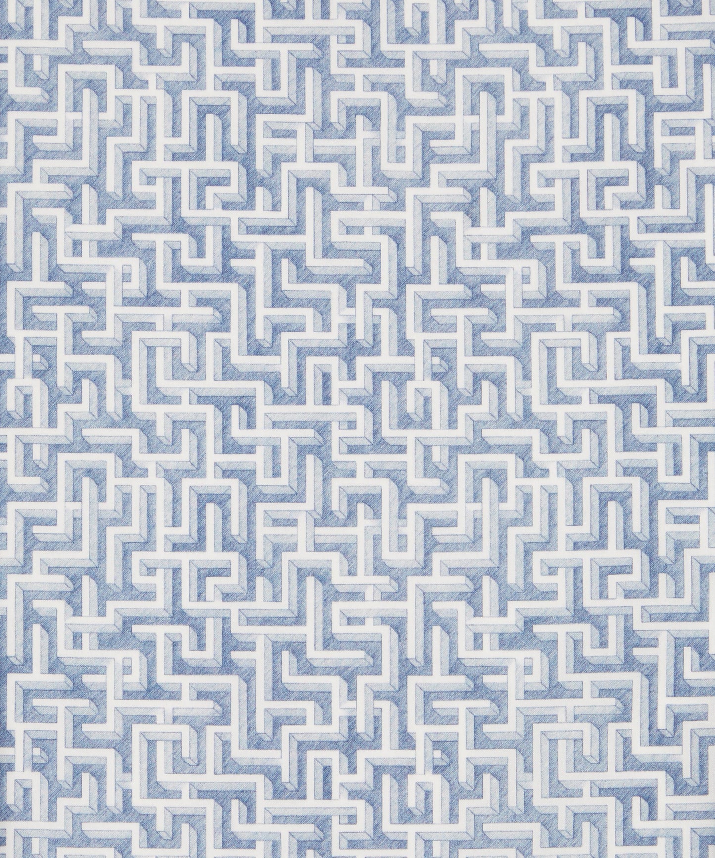 Mino’s Maze Tana Lawn™ Cotton Fabric - Blue - Liberty