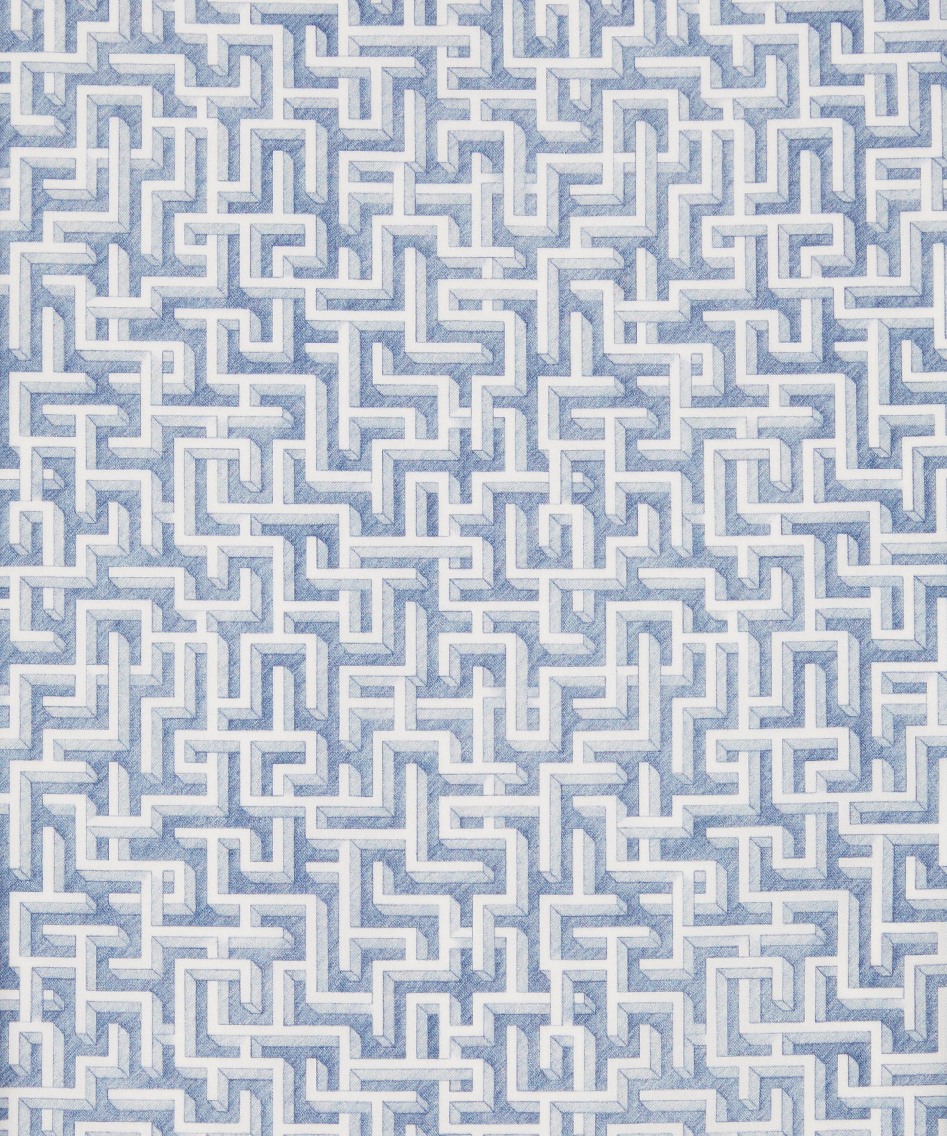 Mino’s Maze Tana Lawn™ Cotton Fabric - Blue - Liberty