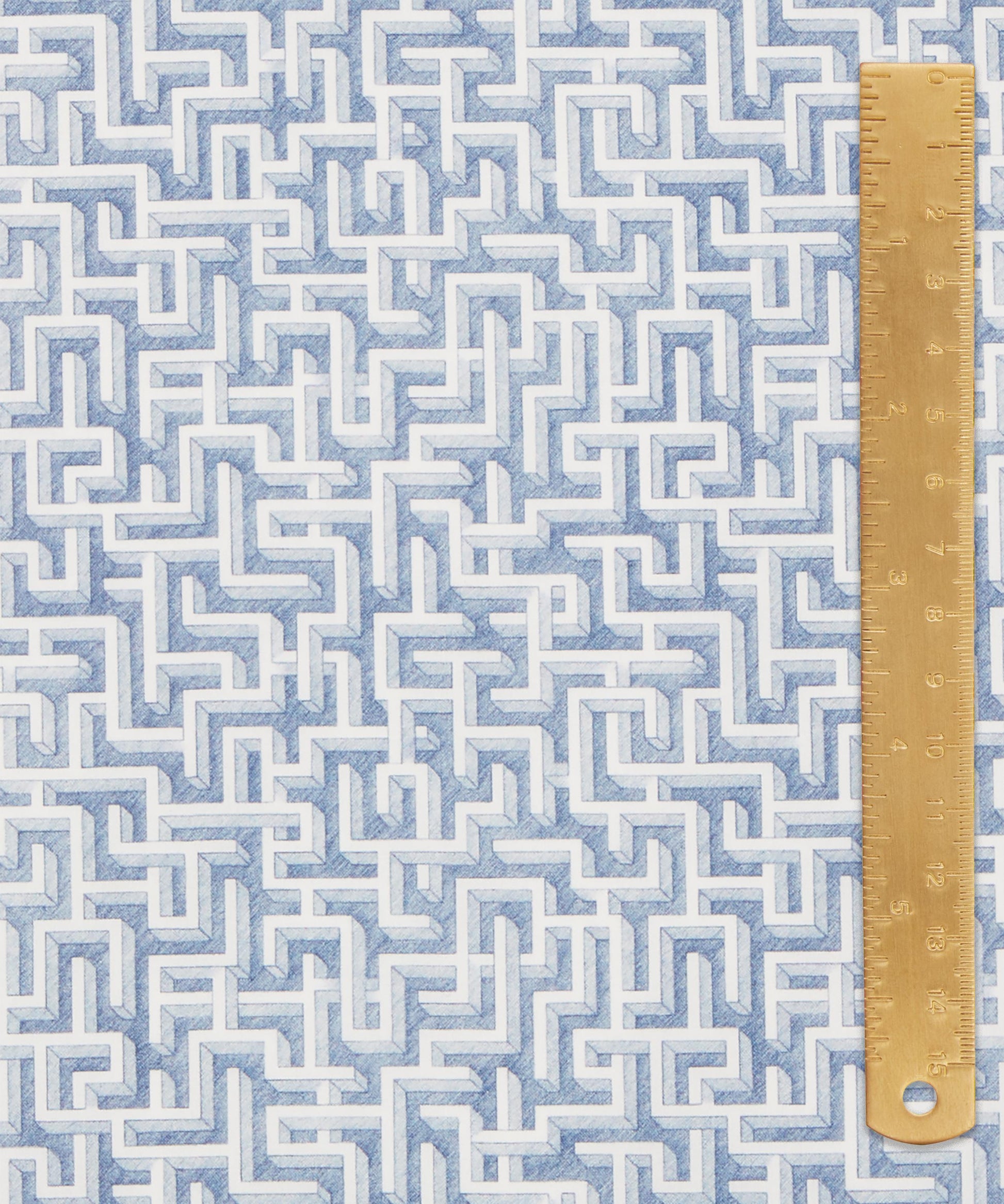 Mino’s Maze Tana Lawn™ Cotton Fabric - Blue - Liberty