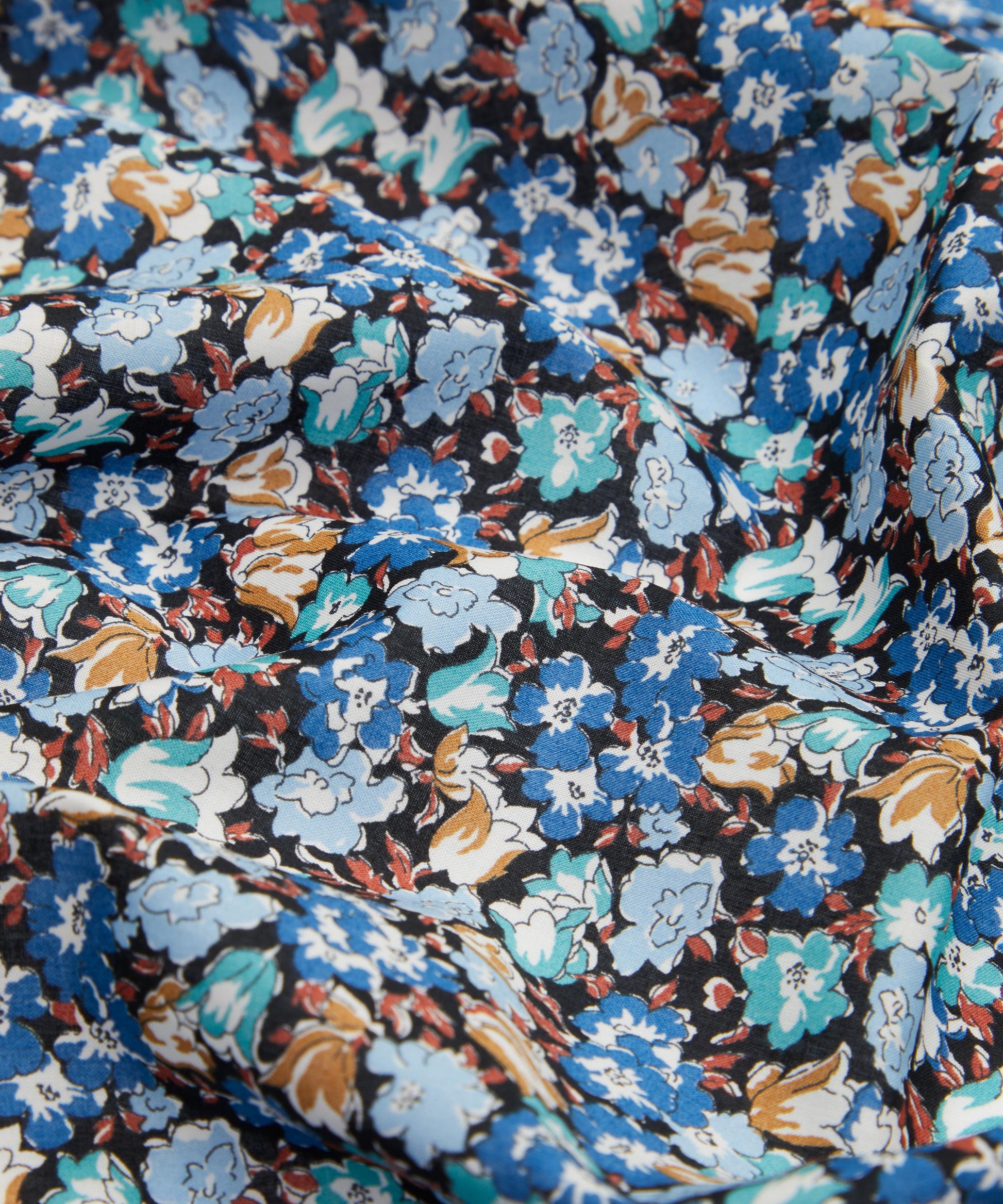 Floralia Tana Lawn™ Cotton Fabric - Blue - Liberty