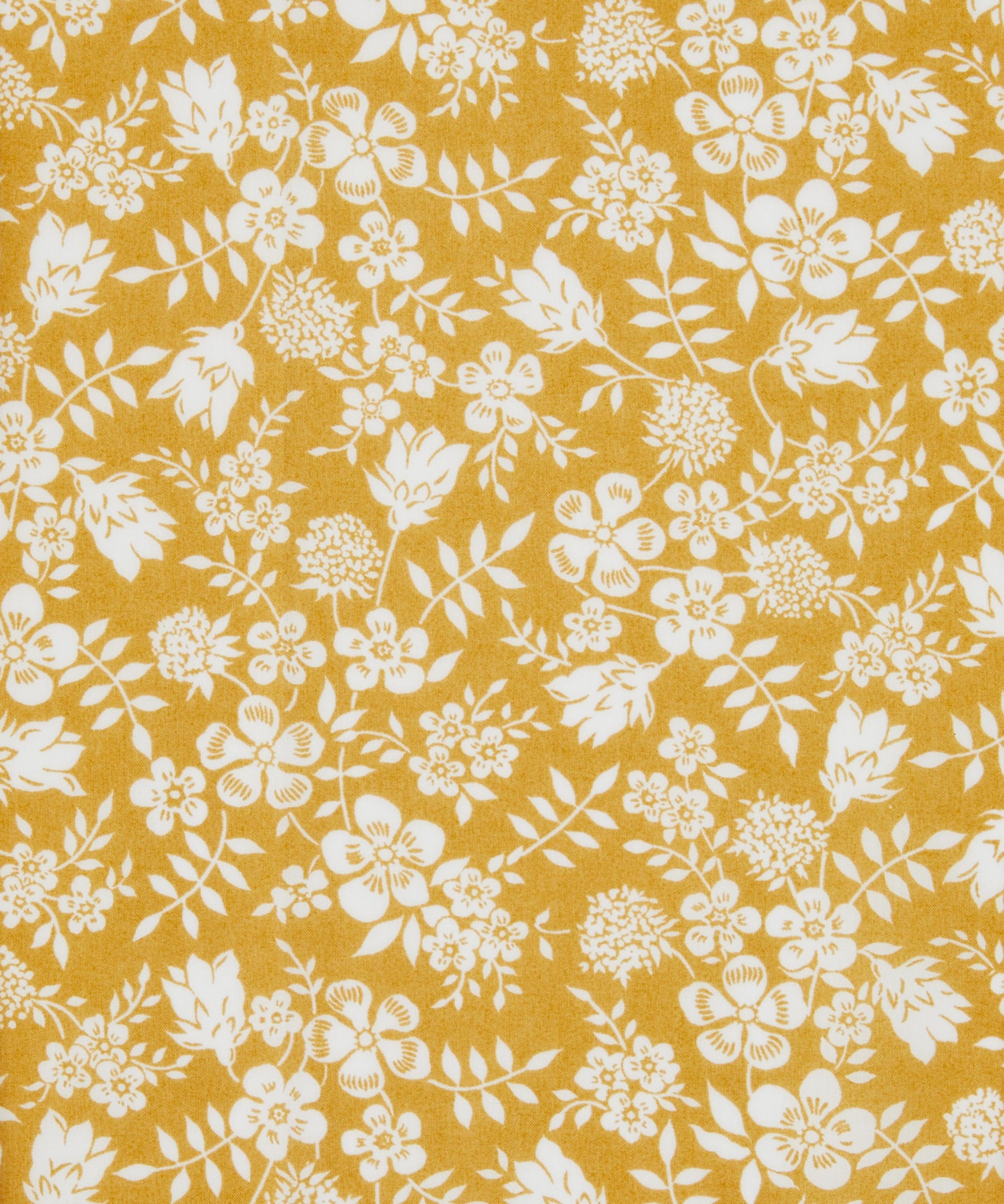 Edenham Shadow Tana Lawn™ Cotton Fabric - Yellow - Liberty