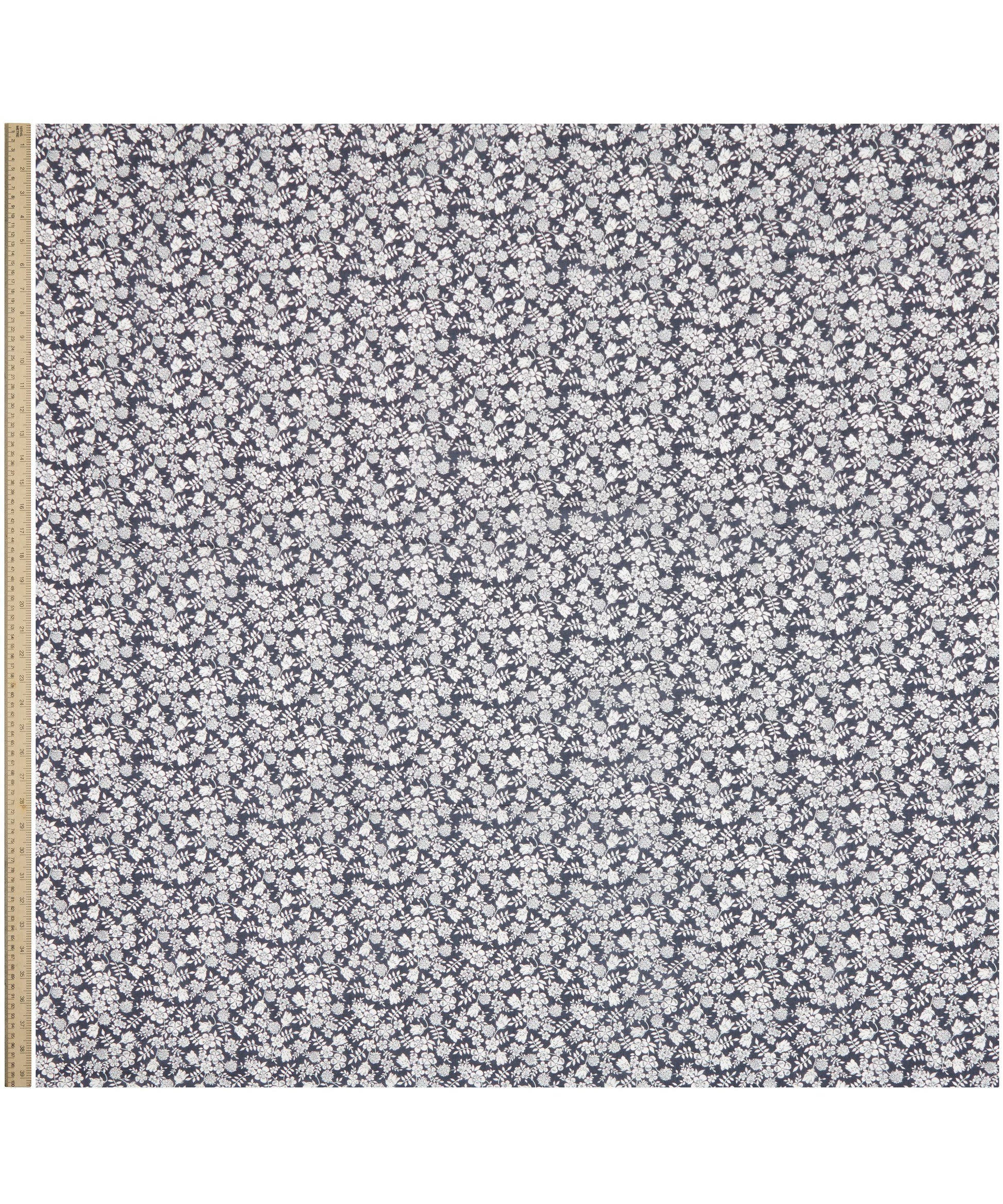 Edenham Shadow Tana Lawn™ Cotton Fabric - Black - Liberty