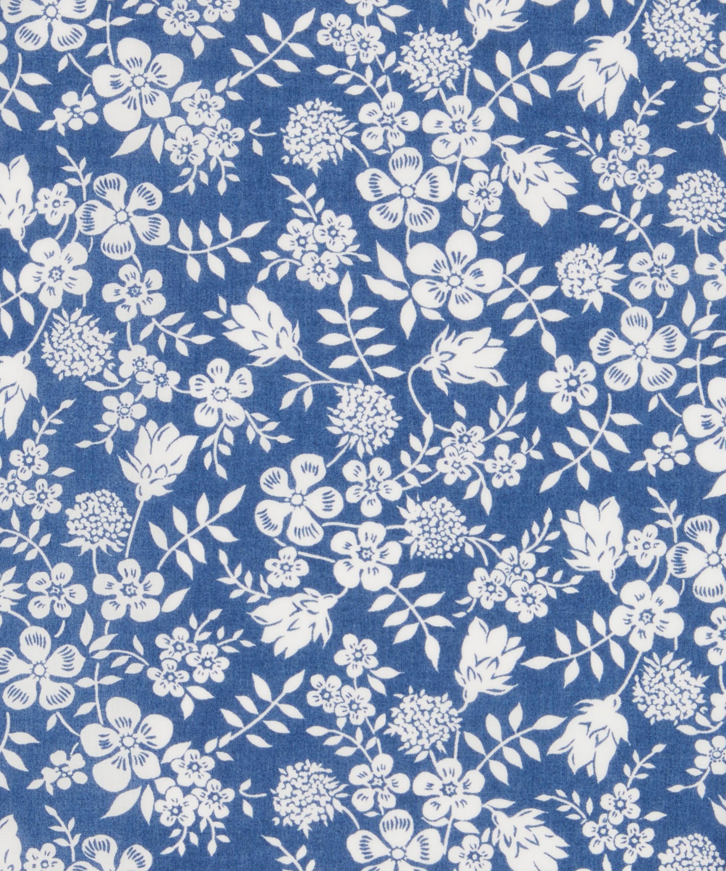 Edenham Shadow Tana Lawn™ Cotton Fabric - Blue - Liberty
