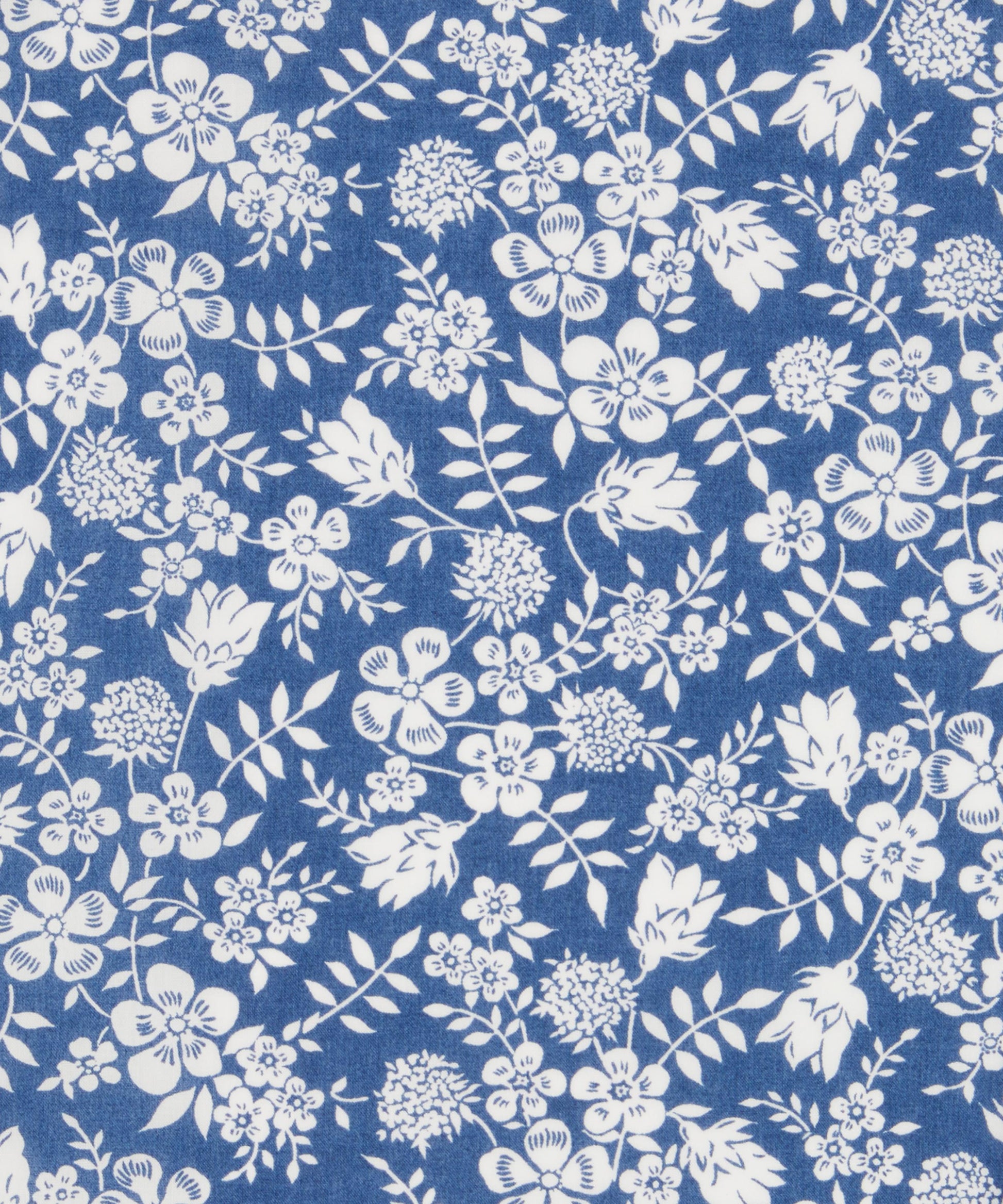Edenham Shadow Tana Lawn™ Cotton Fabric - Blue - Liberty