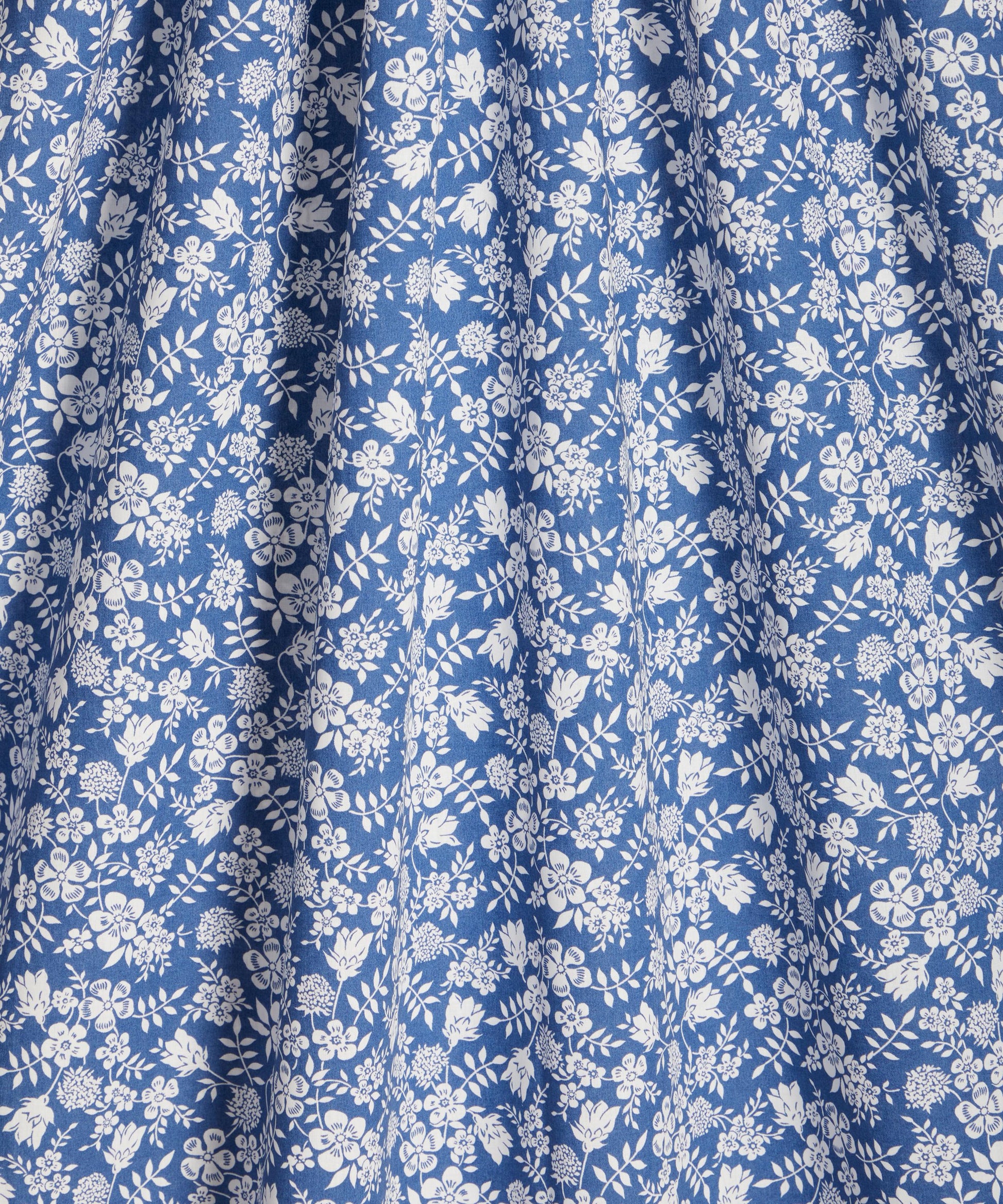 Edenham Shadow Tana Lawn™ Cotton Fabric - Blue - Liberty