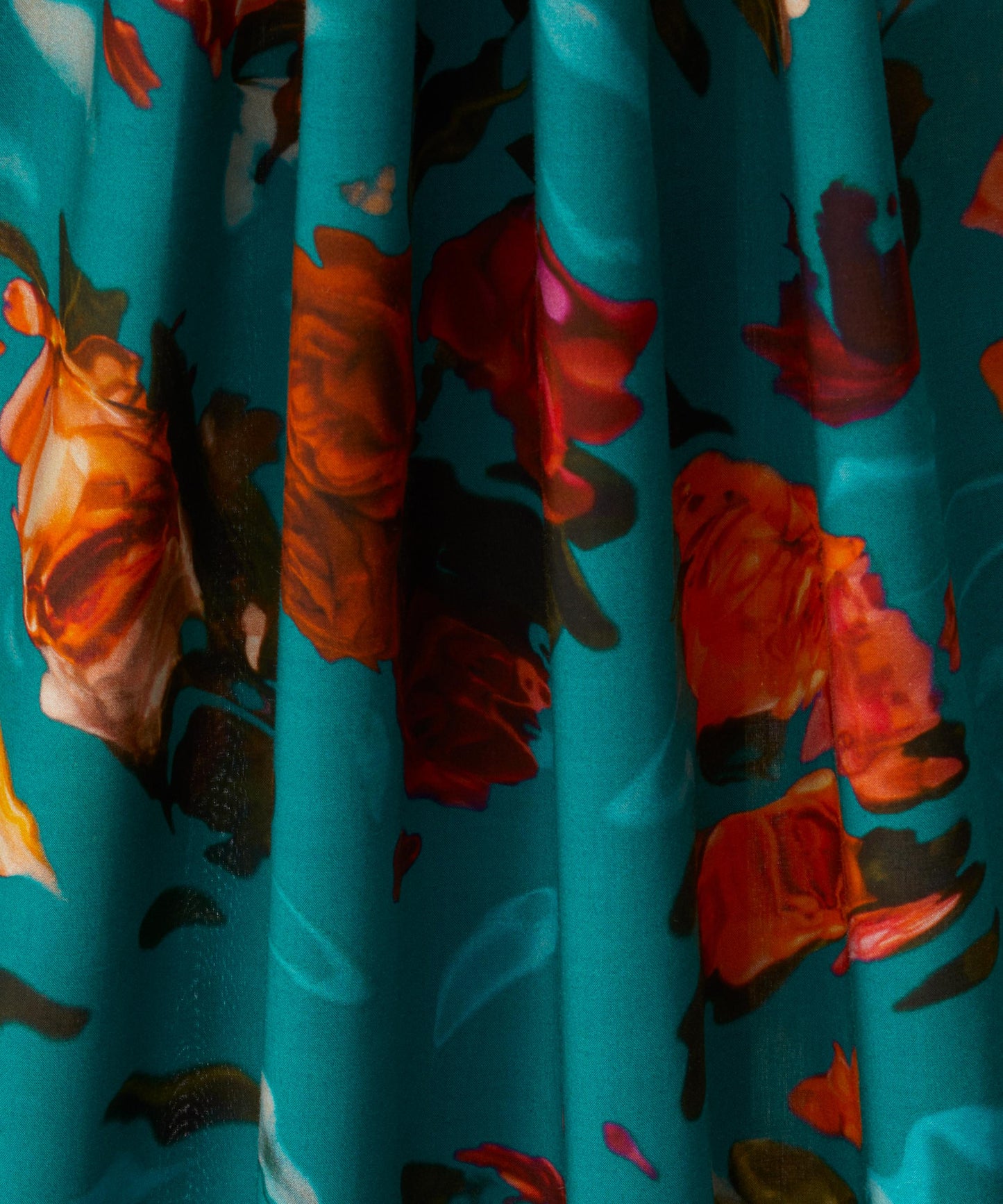 Aphrodite’s Rose Tana Lawn™ Cotton Fabric - Teal - Liberty