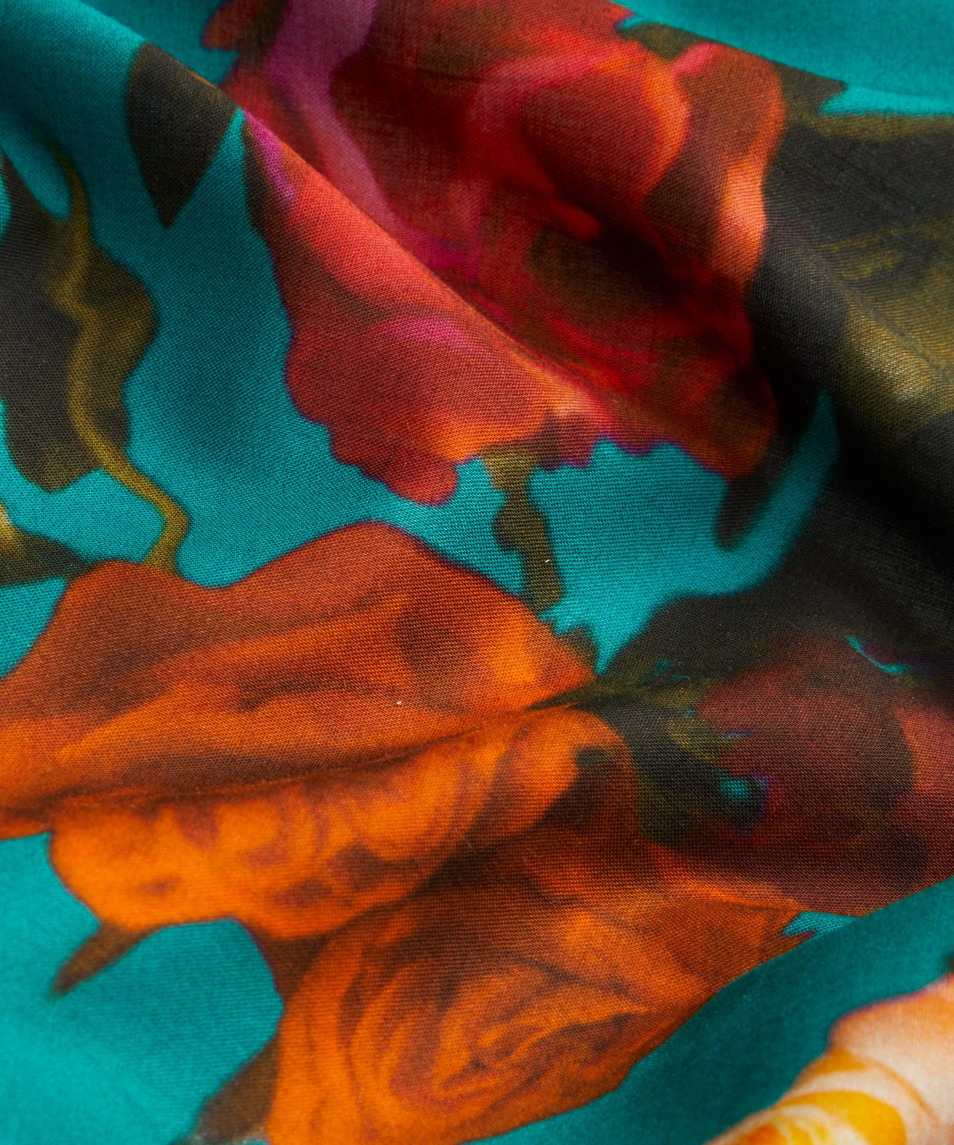 Aphrodite’s Rose Tana Lawn™ Cotton Fabric - Teal - Liberty