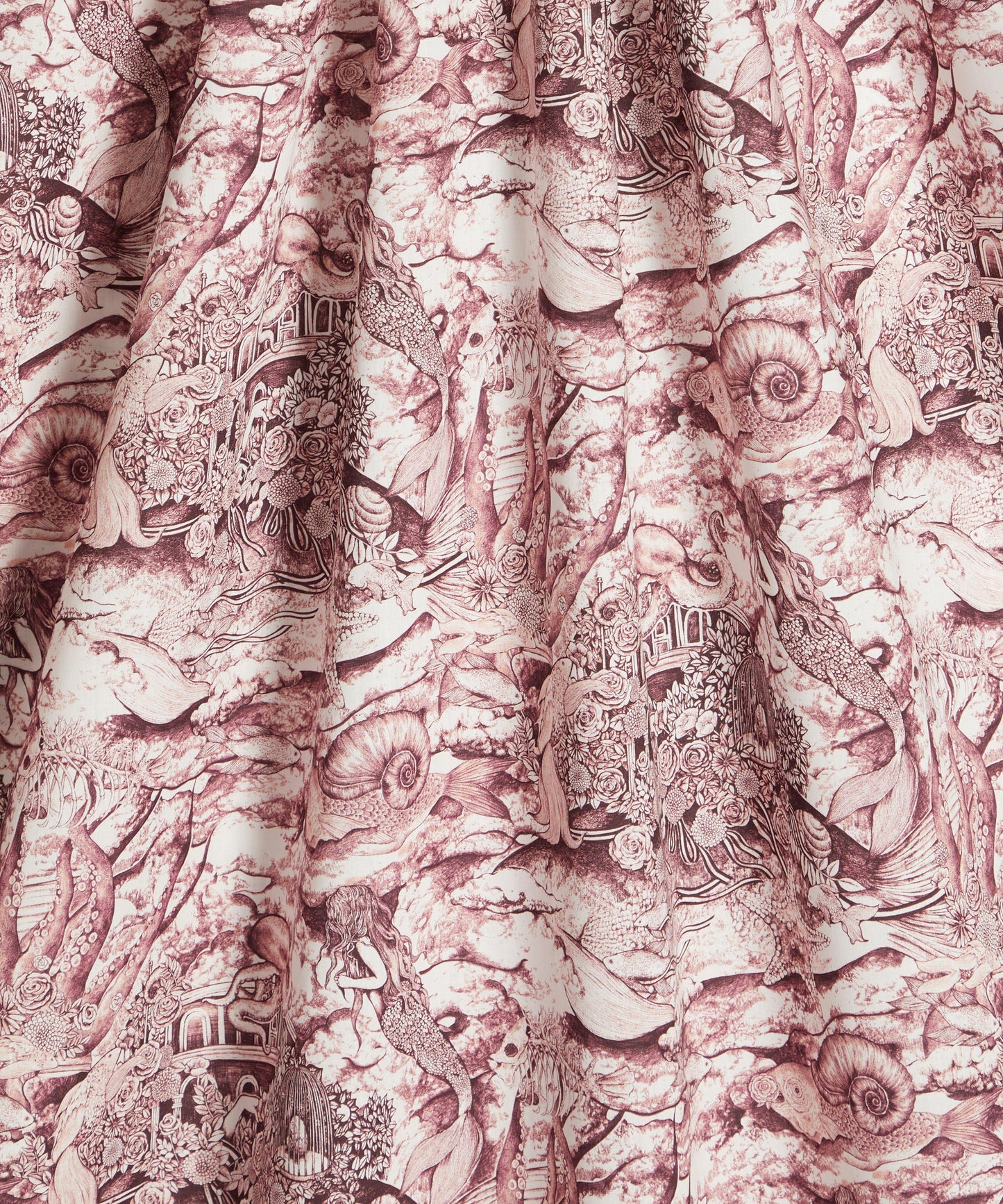 Sea Spirit Tana Lawn™ Cotton Fabric - Purple - Liberty