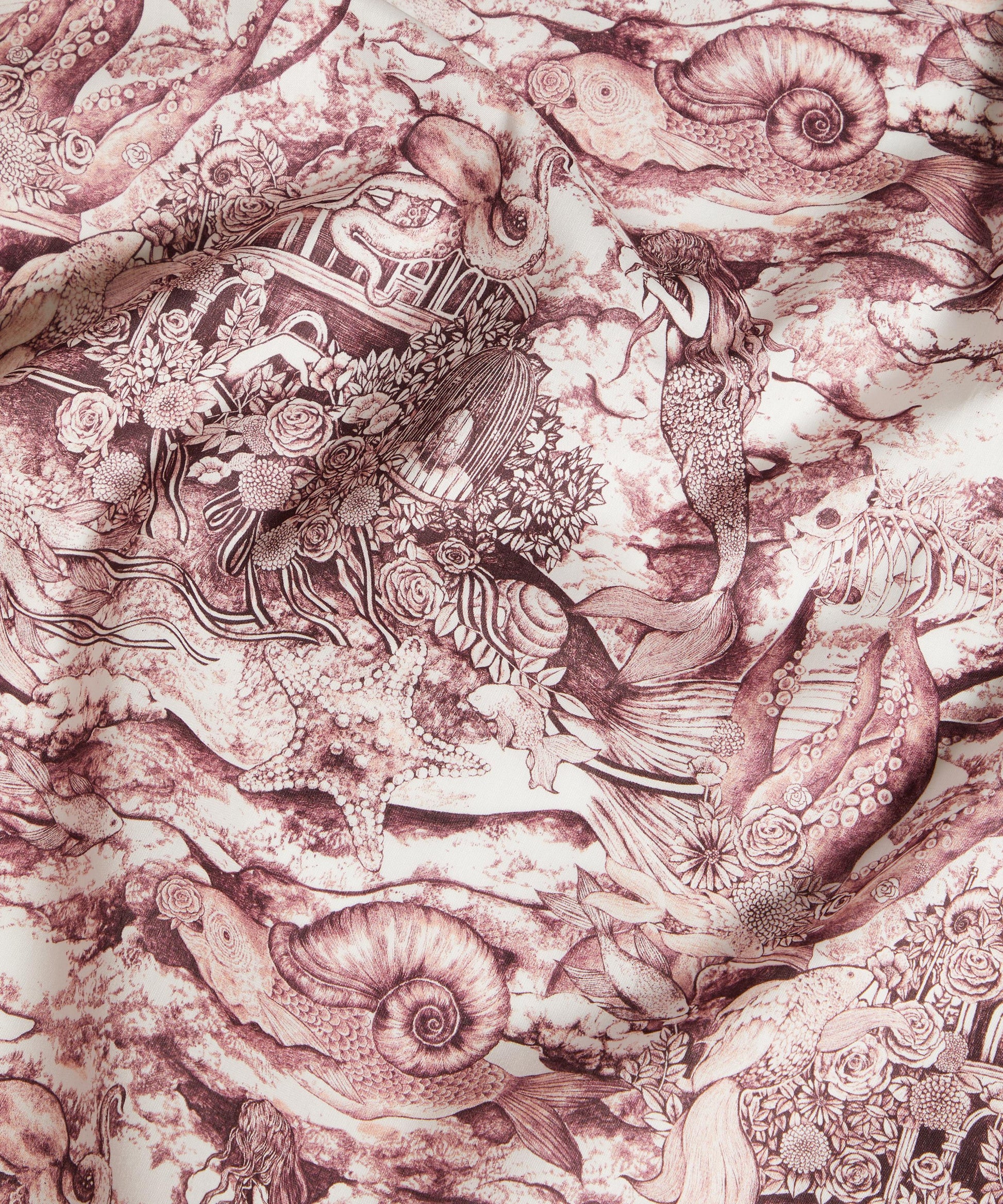 Sea Spirit Tana Lawn™ Cotton Fabric - Purple - Liberty