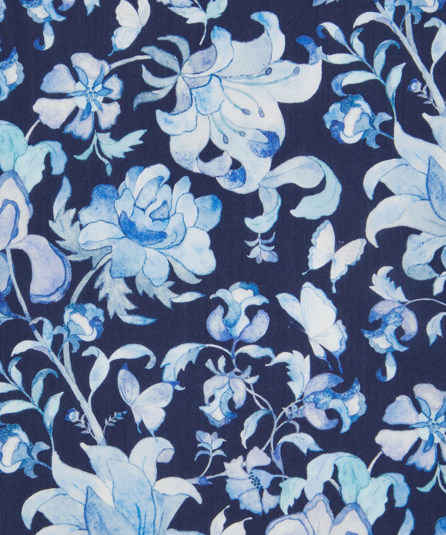 Butterfly Vine Tana Lawn™ Cotton Fabric - Blue - Liberty