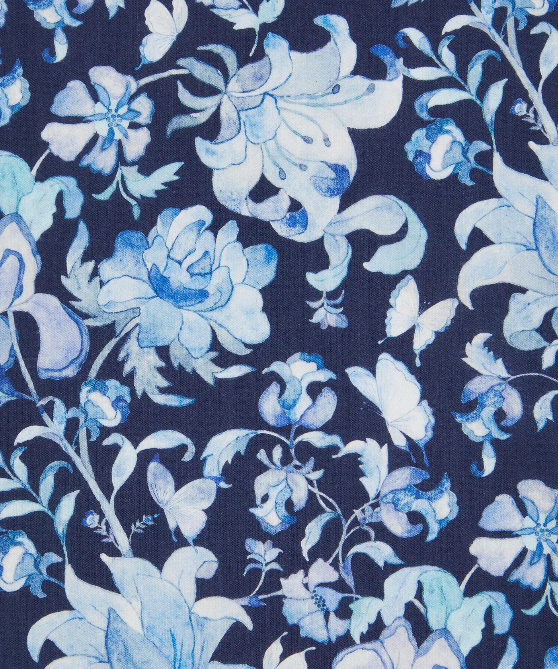 Butterfly Vine Tana Lawn™ Cotton Fabric - Blue - Liberty