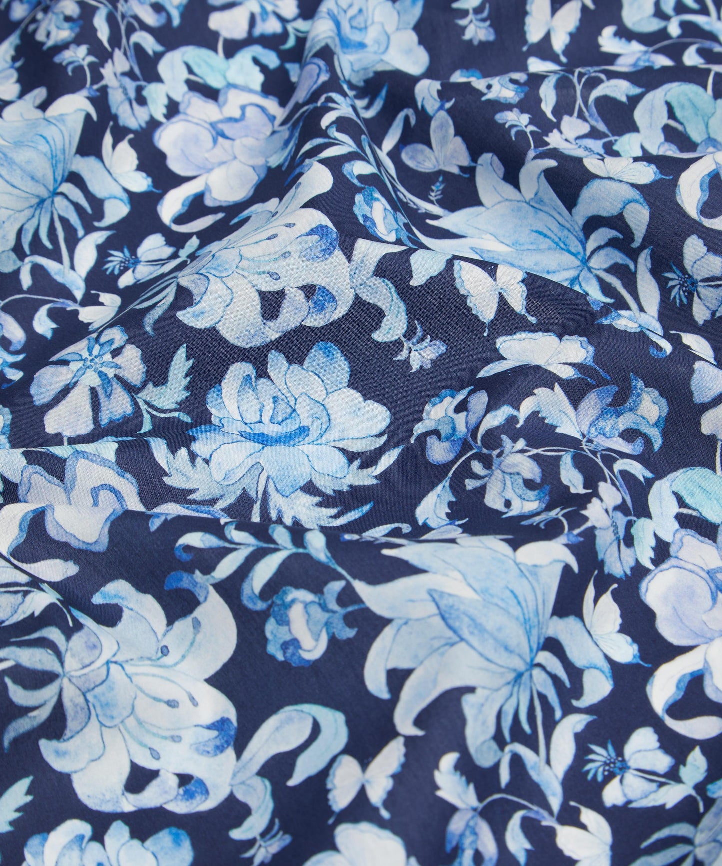 Butterfly Vine Tana Lawn™ Cotton Fabric - Blue - Liberty