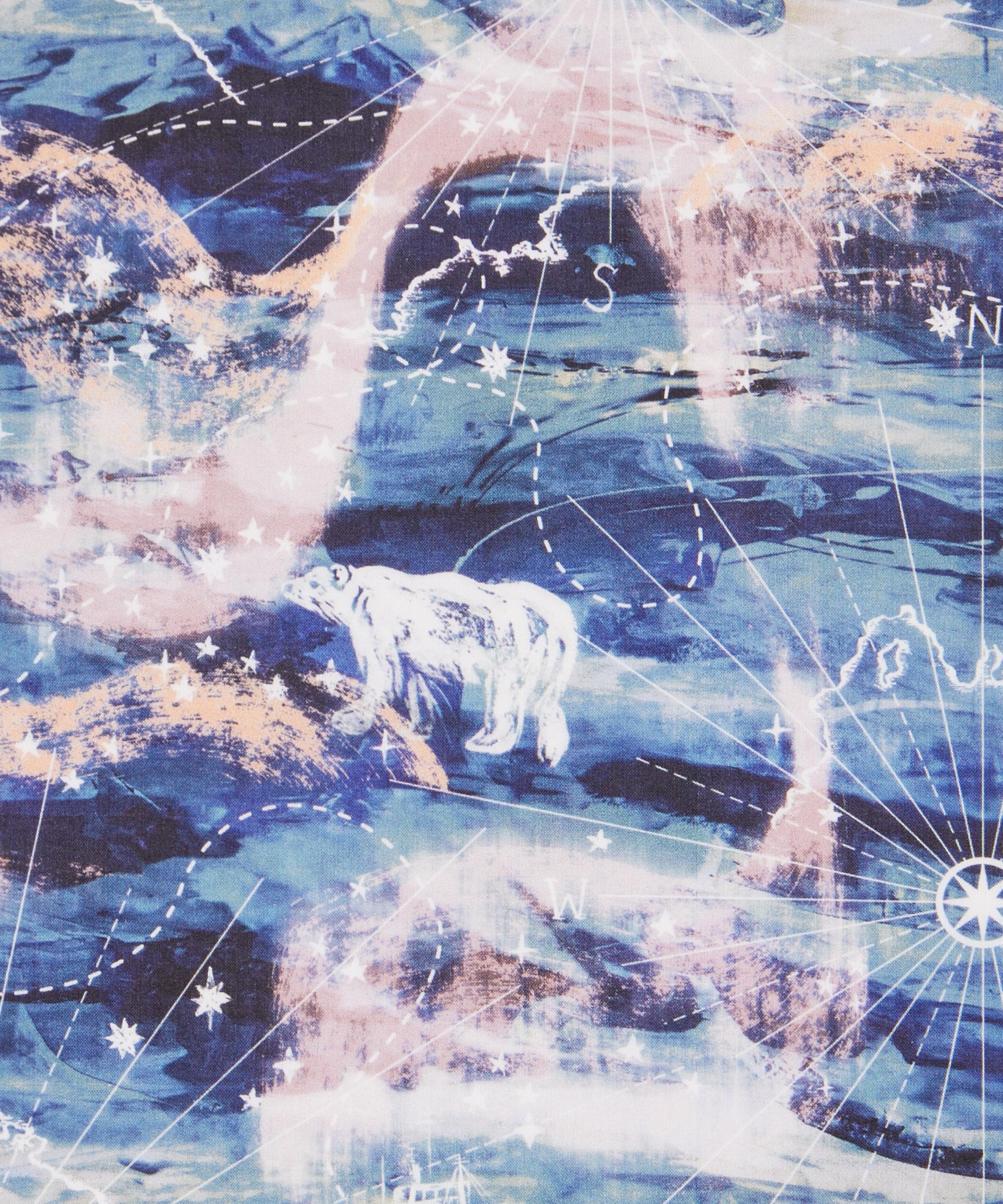 Aurora Sky Organic Tana Lawn™ Cotton Fabric - Blue - Liberty