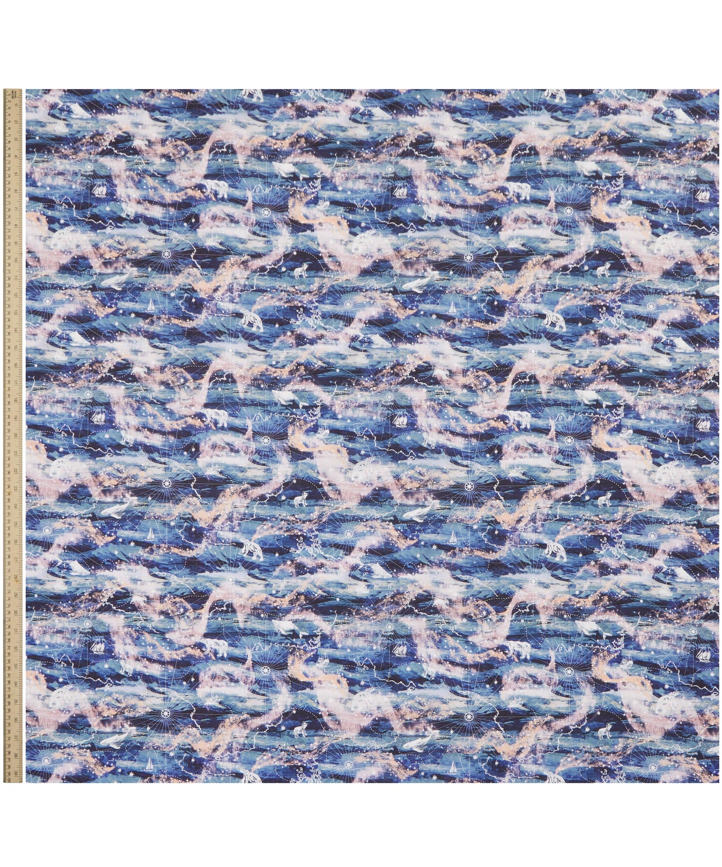 Aurora Sky Organic Tana Lawn™ Cotton Fabric - Blue - Liberty