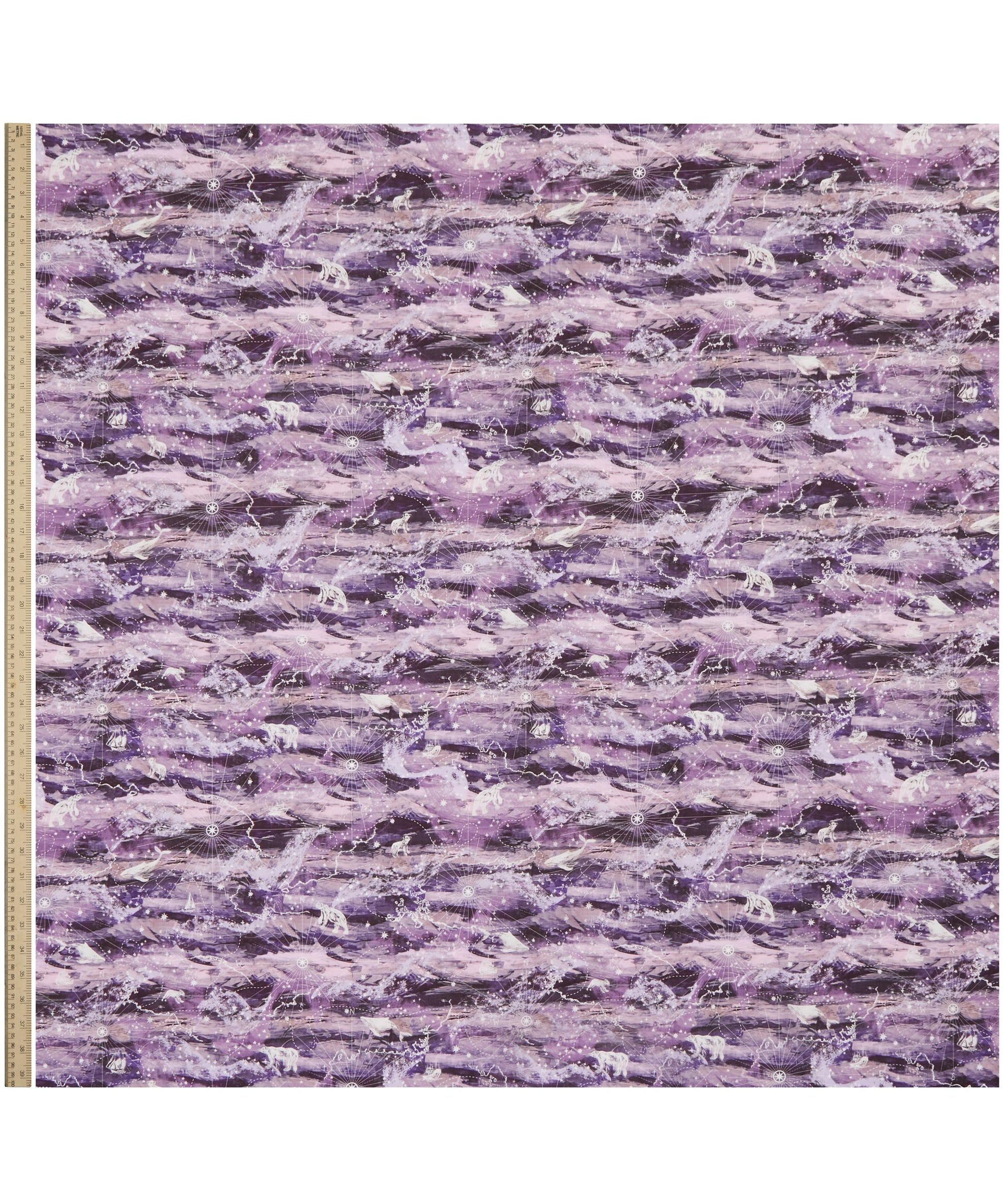 Aurora Sky Organic Tana Lawn™ Cotton Fabric - Purple - Liberty