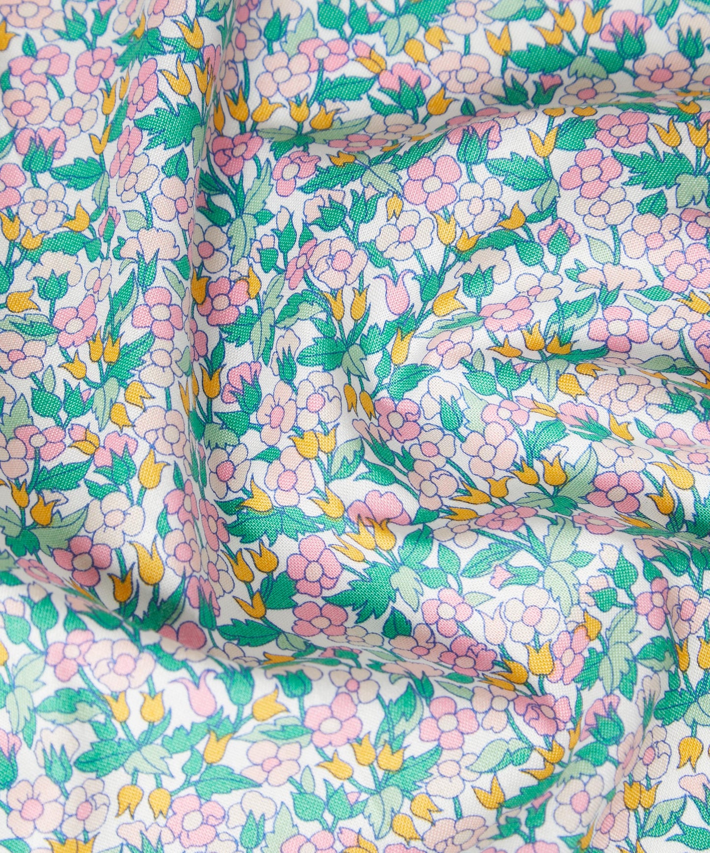 Pre-Cut Piccadilly Poppy Lasenby Quilting Cotton Fabric - Multicolor - Liberty