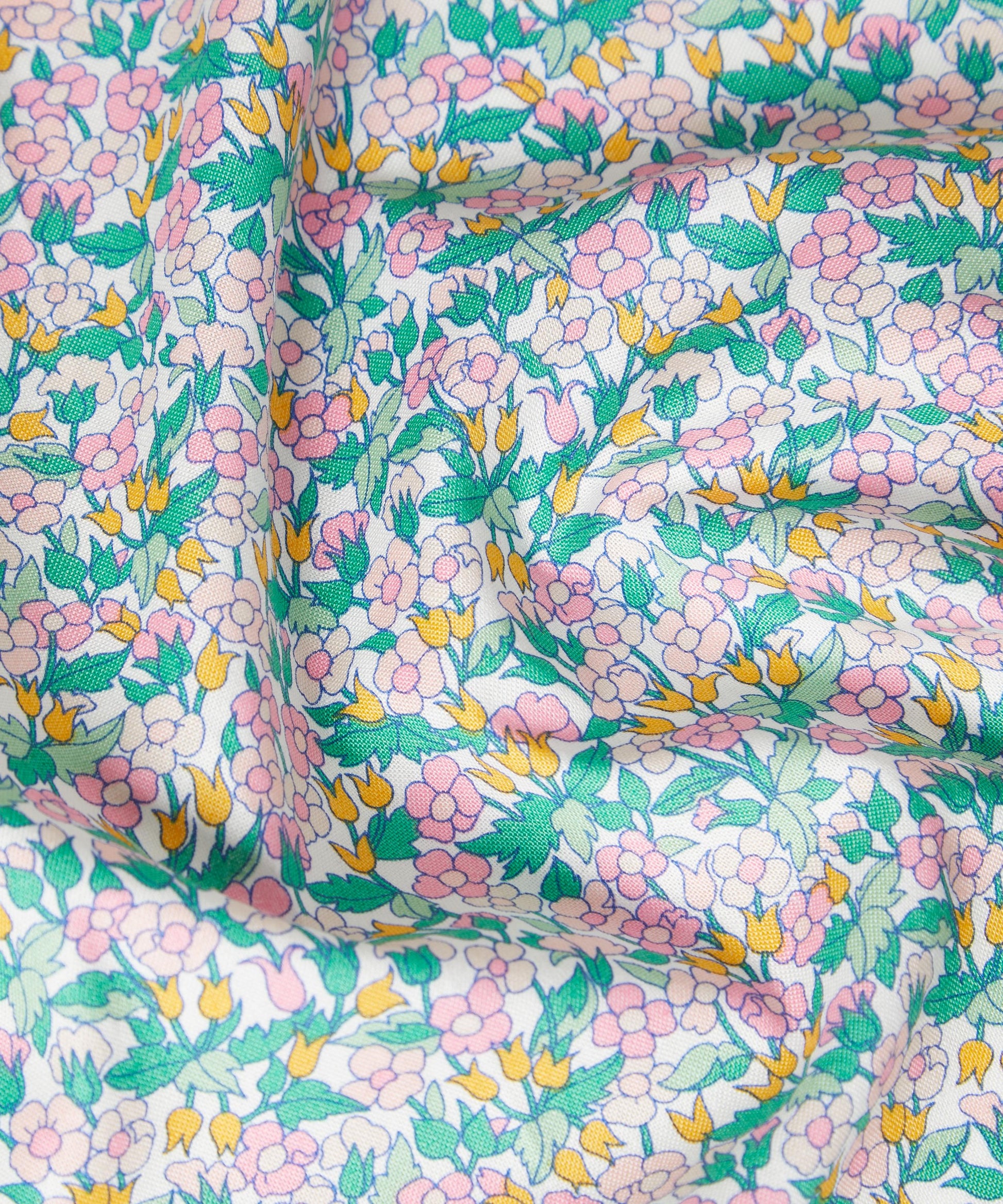 Pre-Cut Piccadilly Poppy Lasenby Quilting Cotton Fabric - Multicolor - Liberty