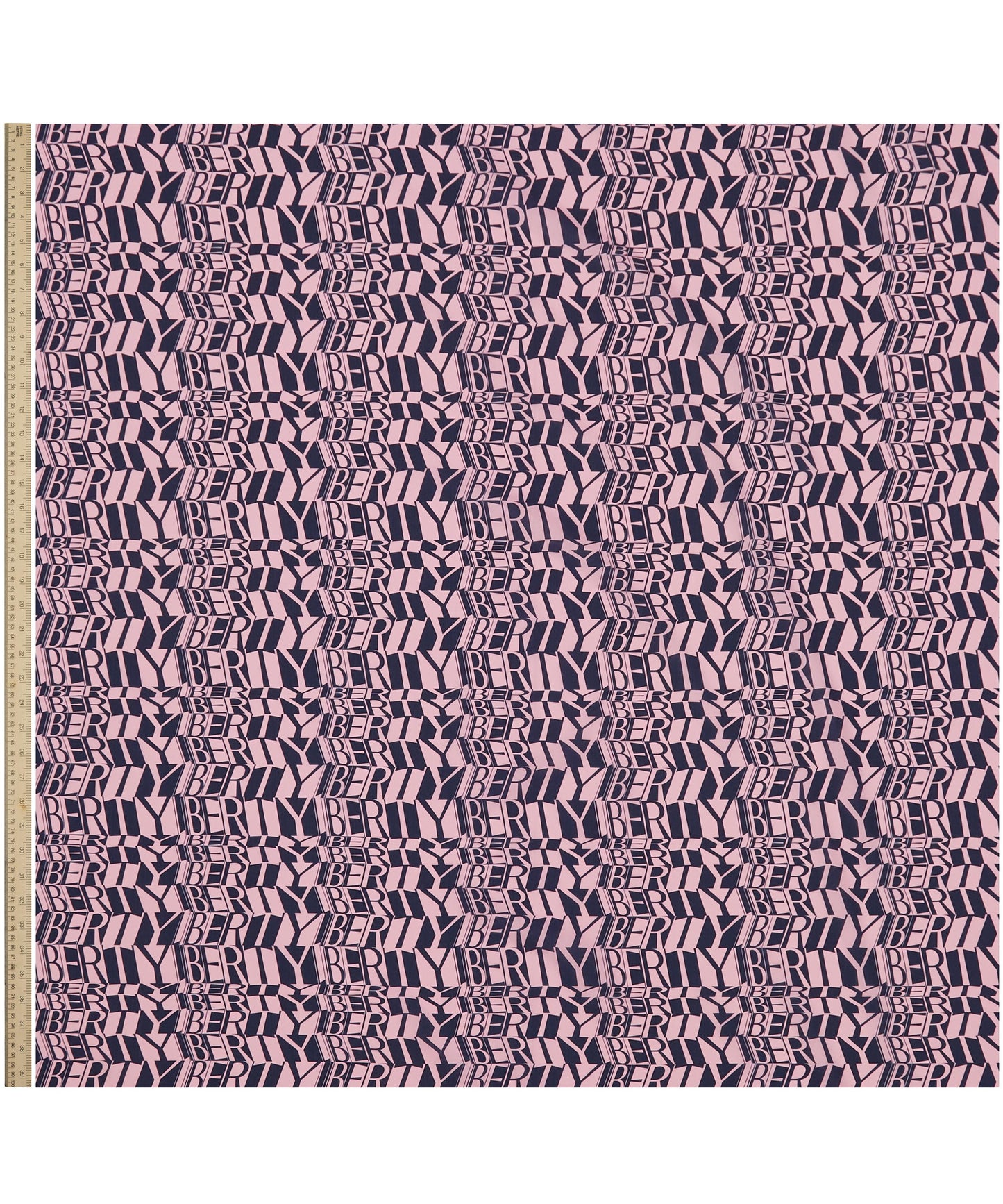 Liberty Script Organic Tana Lawn™ Cotton Fabric - Pink - Liberty