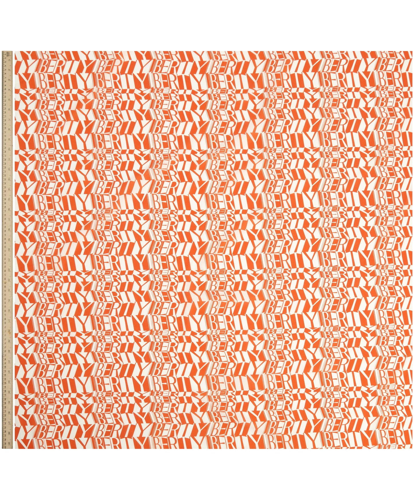 Liberty Script Organic Tana Lawn™ Cotton Fabric - Orange - Liberty