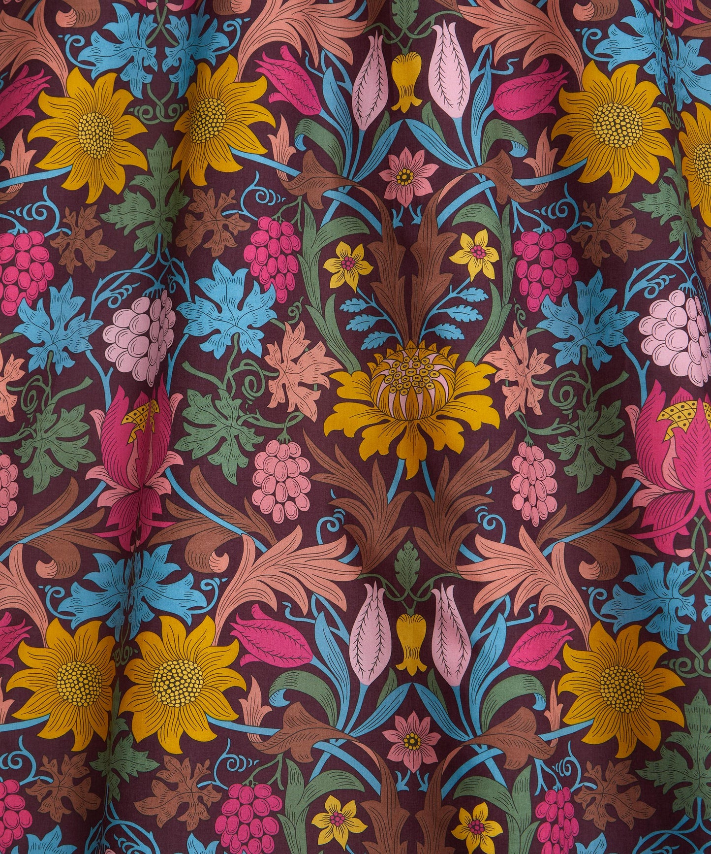 Standen Organic Tana Lawn™ Cotton Fabric - Brown - Liberty