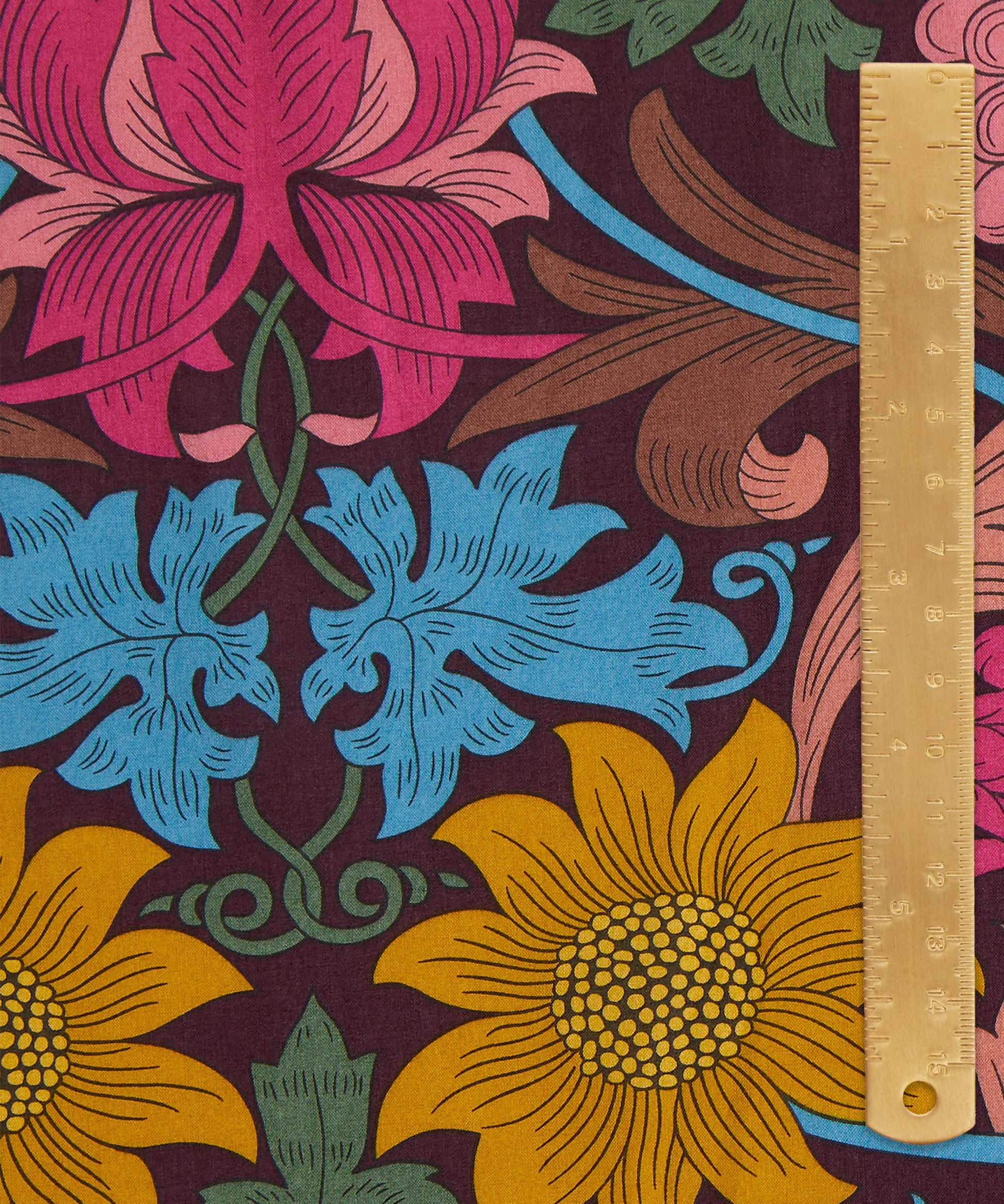 Standen Organic Tana Lawn™ Cotton Fabric - Brown - Liberty