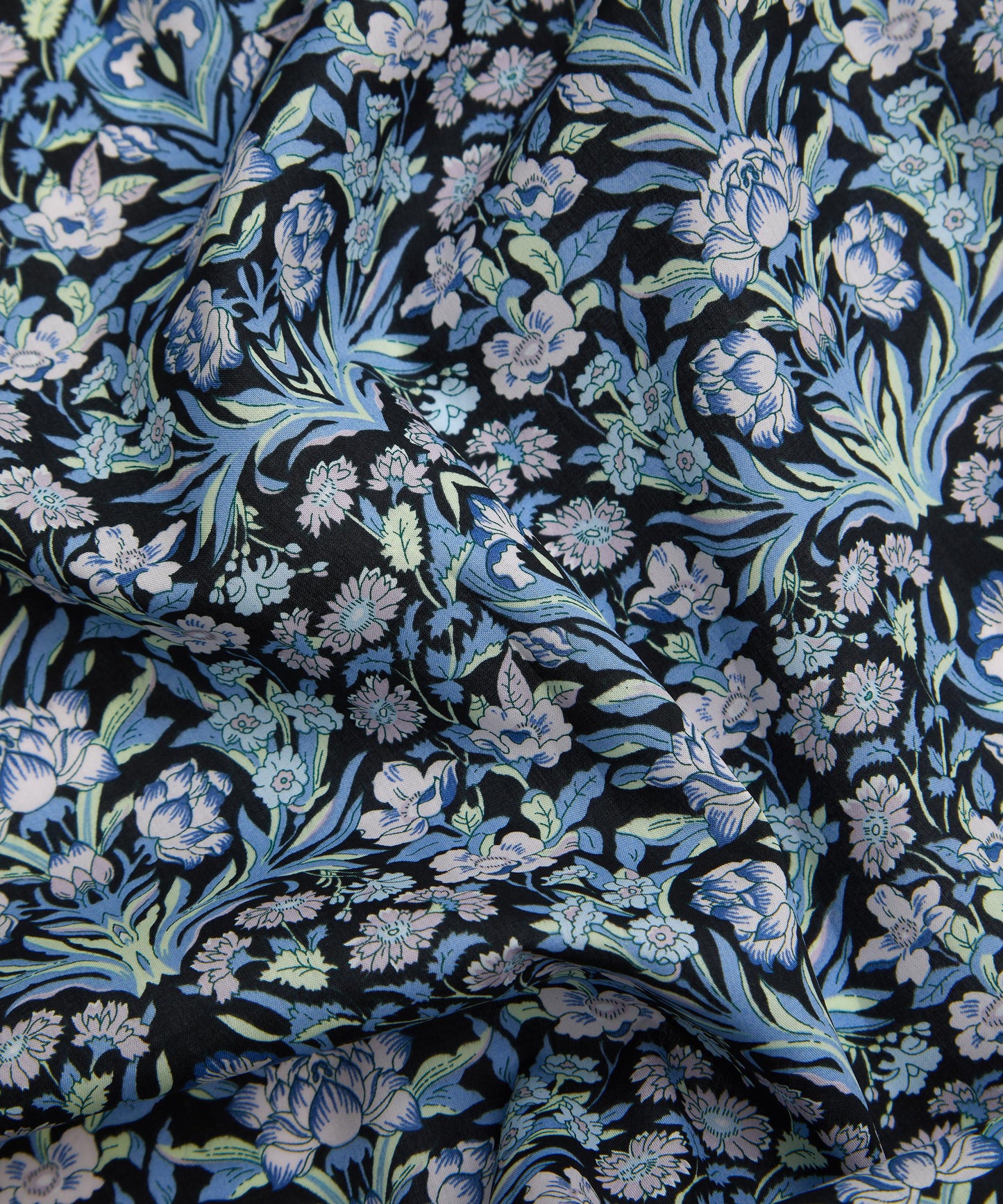 Sea Grass Organic Tana Lawn™ Cotton Fabric - Blue - Liberty