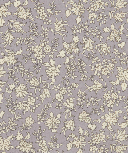 Rustling Leaves Lasenby Quilting Cotton Fabric - Gray - Liberty