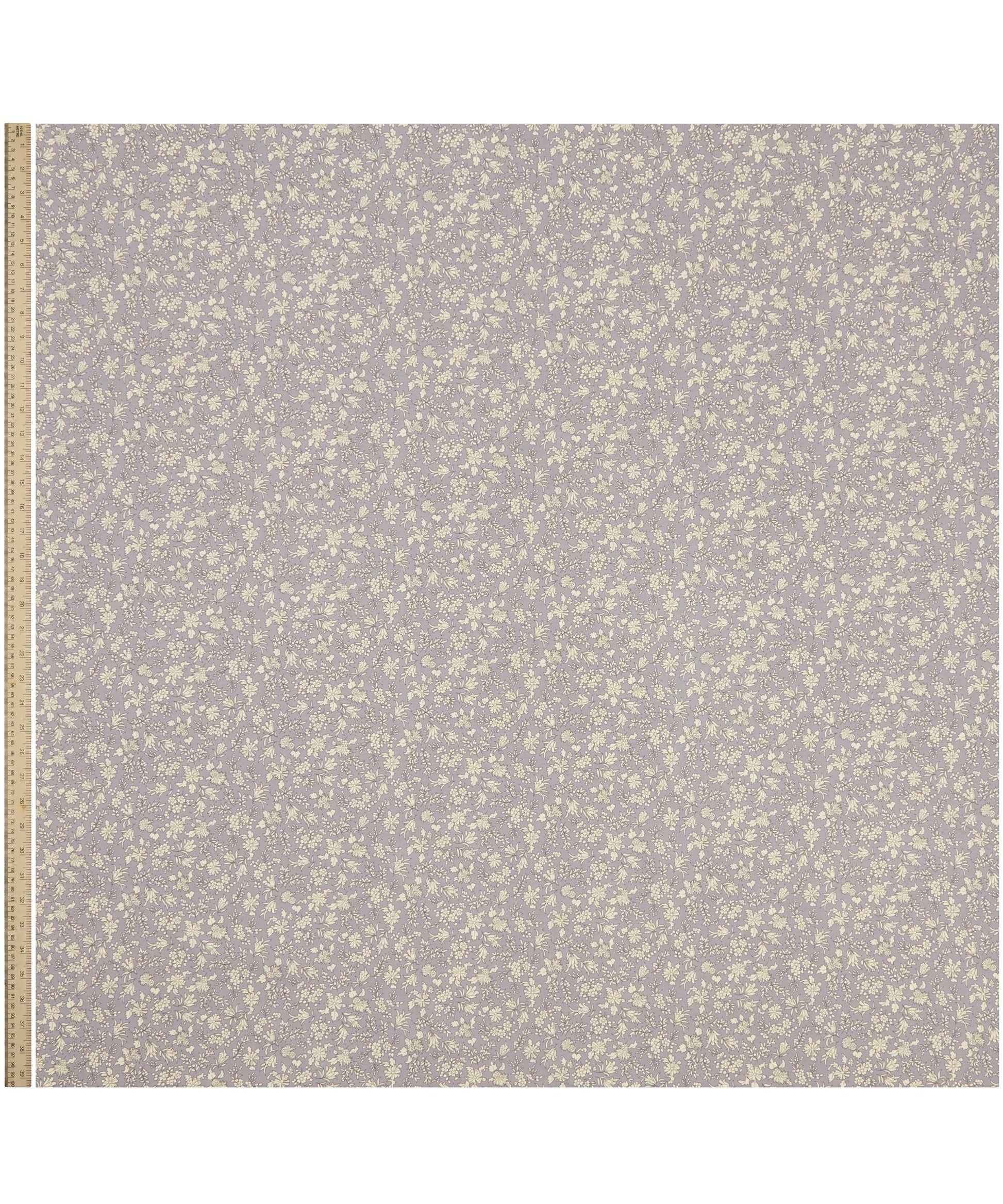 Rustling Leaves Lasenby Quilting Cotton Fabric - Gray - Liberty